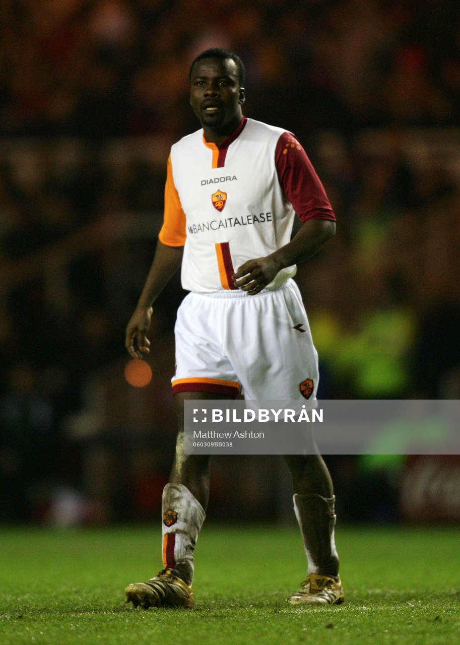 Fotboll, UEFA-Cupen, Samuel Osei Kuffour, Roma