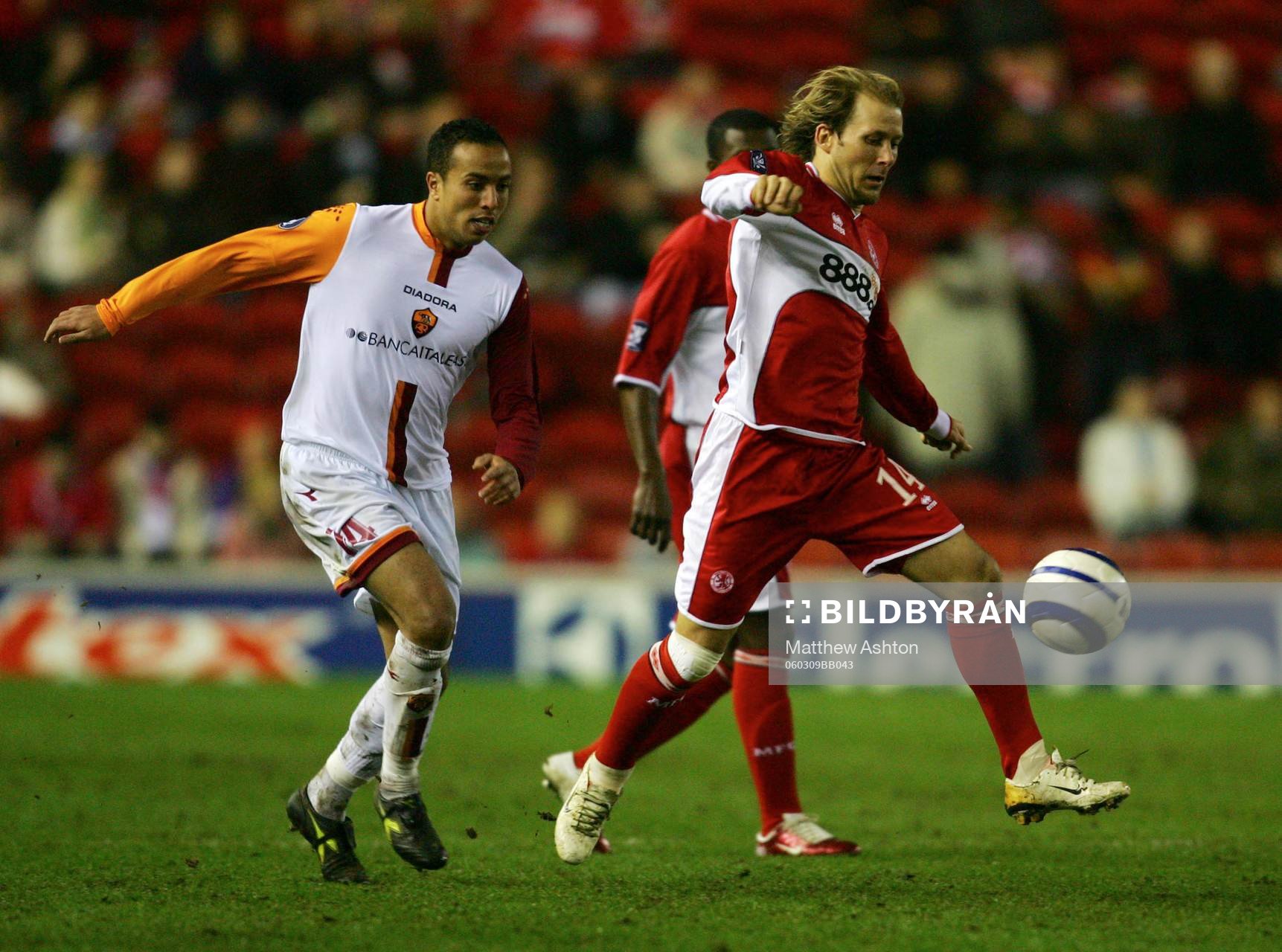 Houssine Kharja, Roma och Gaizka Mendieta, Middlesbrough