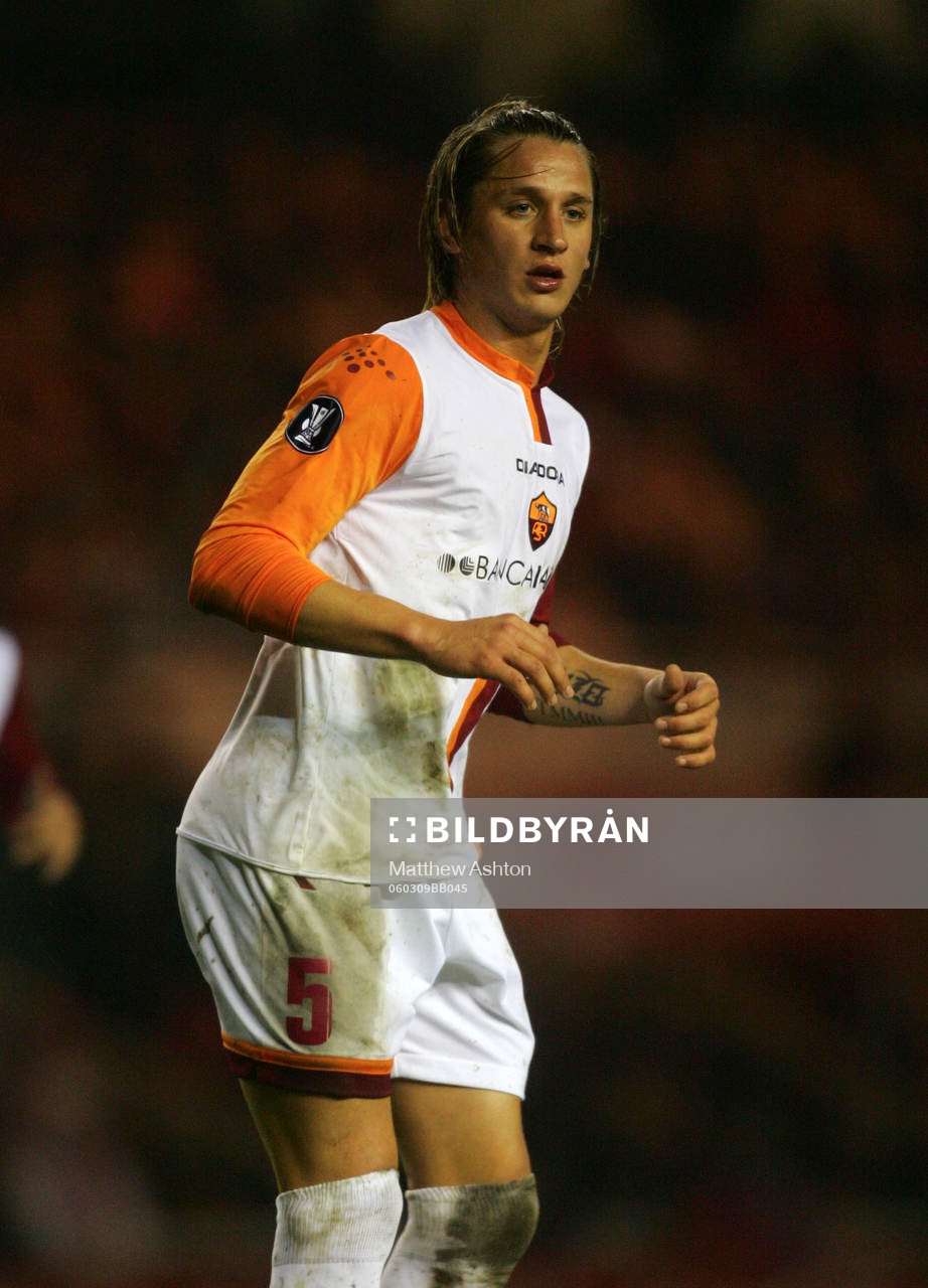 Fotboll, UEFA-Cupen, Philippe Mexes, Roma