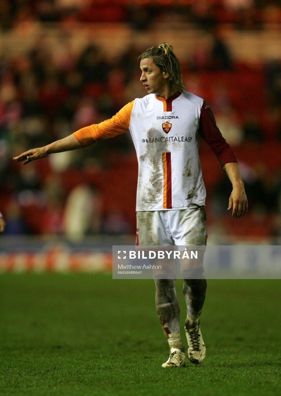 Fotboll, UEFA-Cupen, Philippe Mexes, Roma
