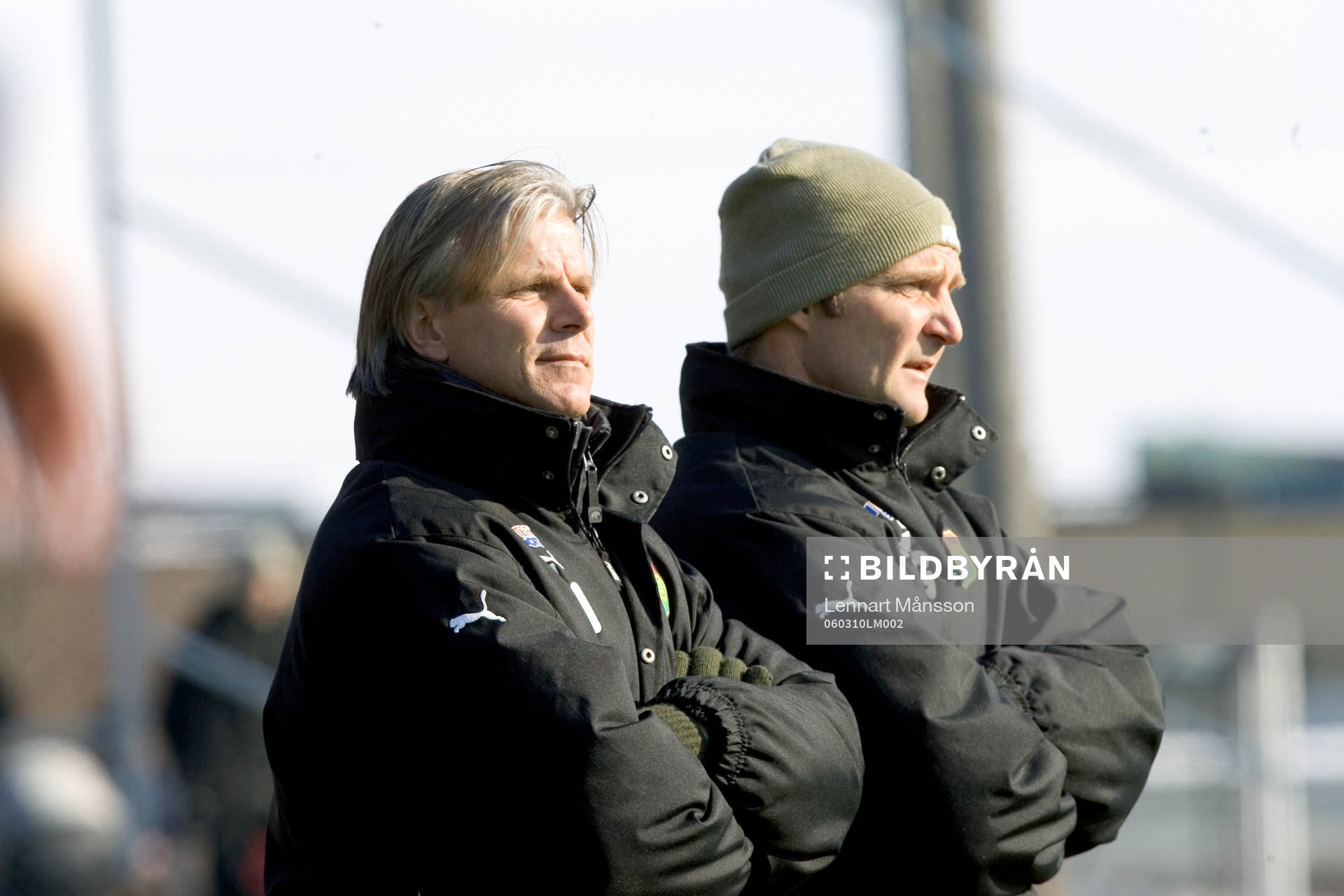 Roland Nilsson och Hans Gren (tränare), GAIS