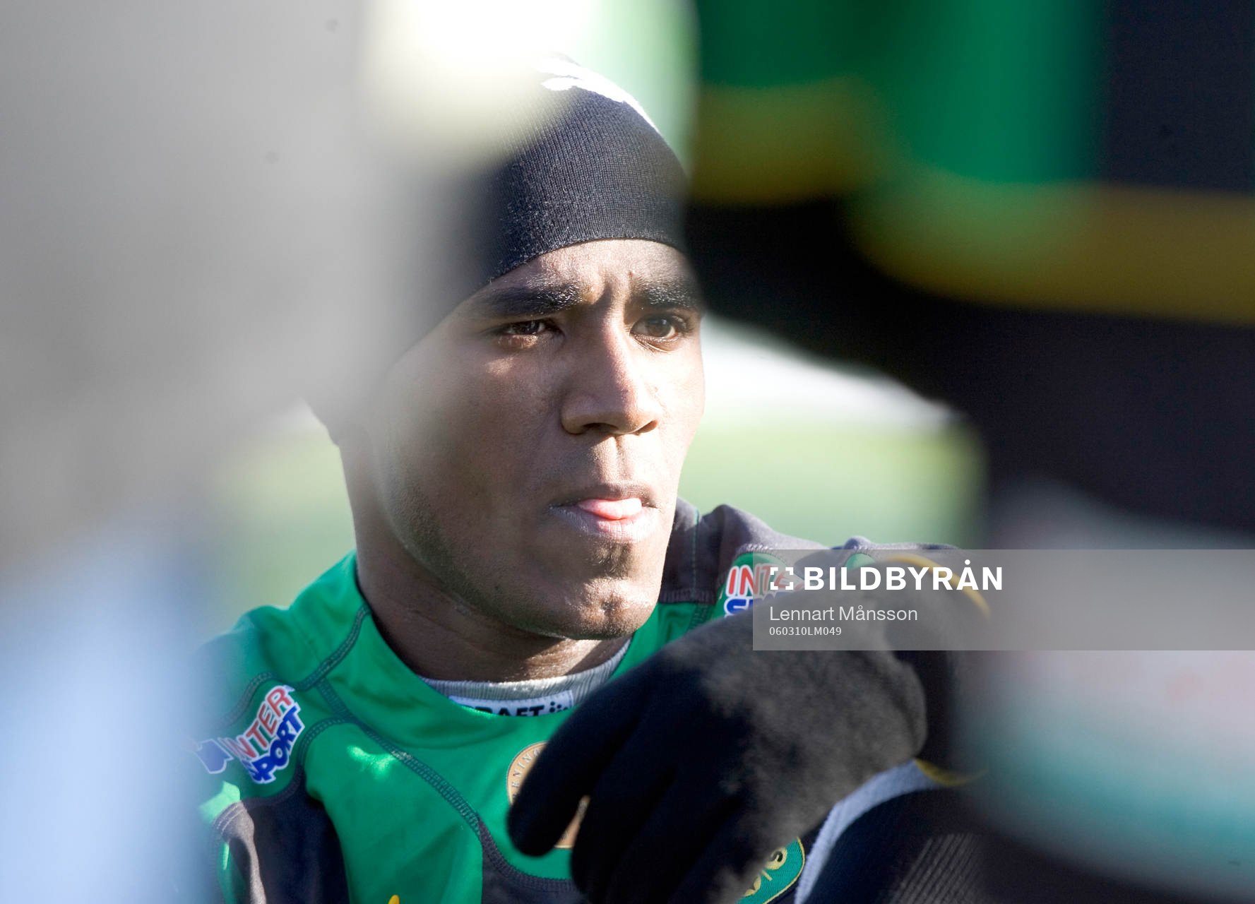Khari Stephenson i centrum