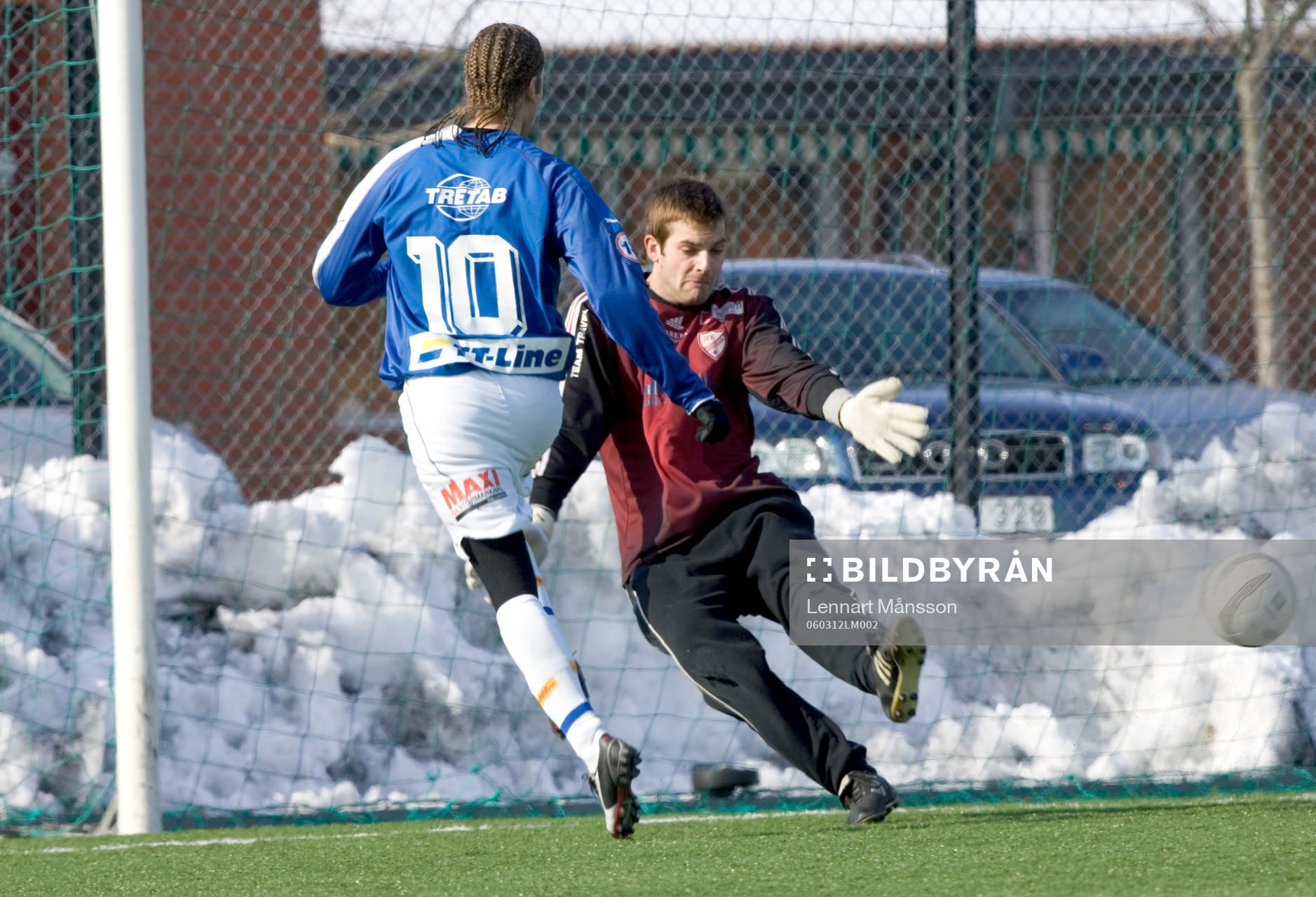 Joel Ringström (målvakt), IFK Hässleholm. Mål