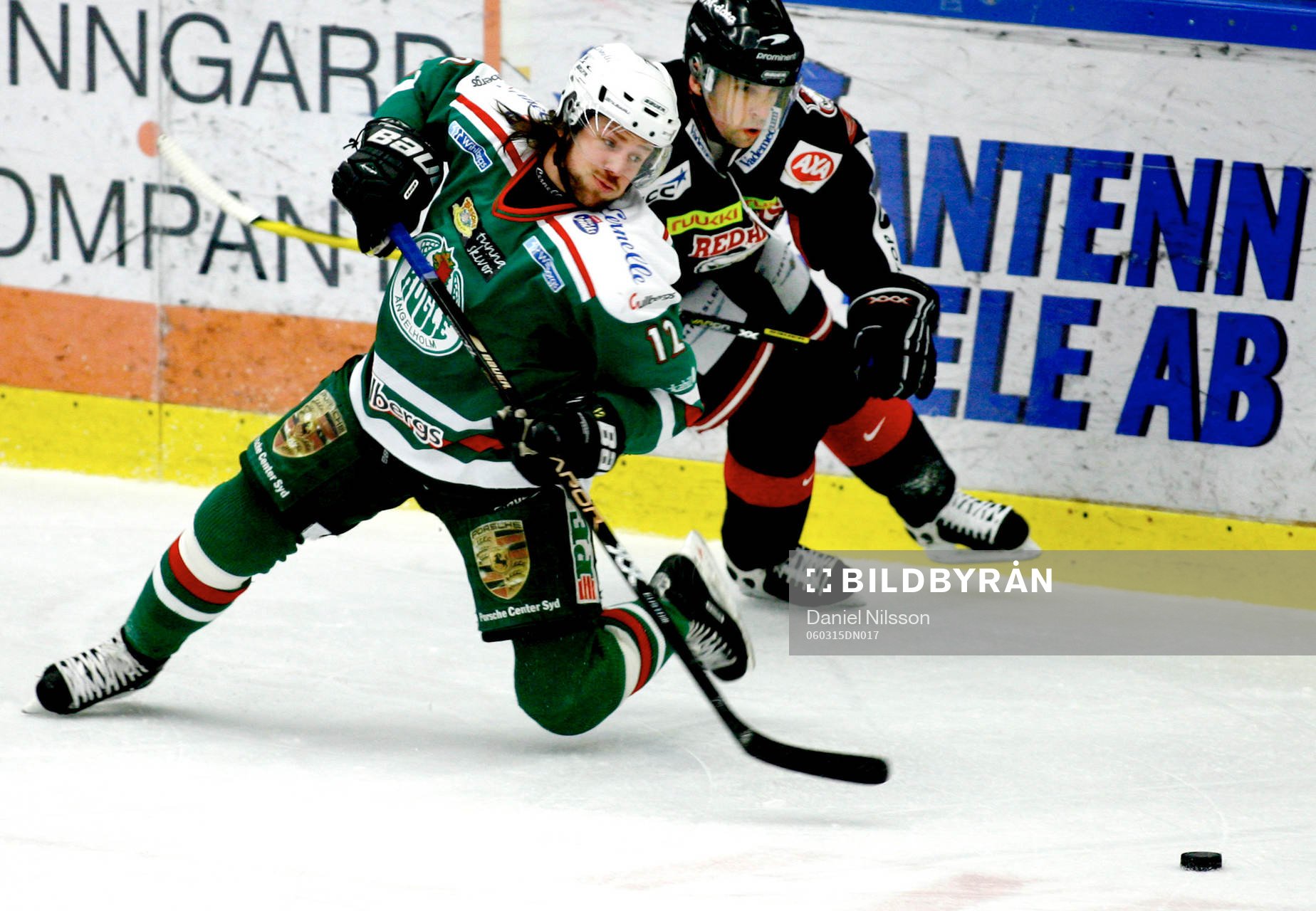 Andre Savage, Malmö och Daniel Josefsson, Rögle