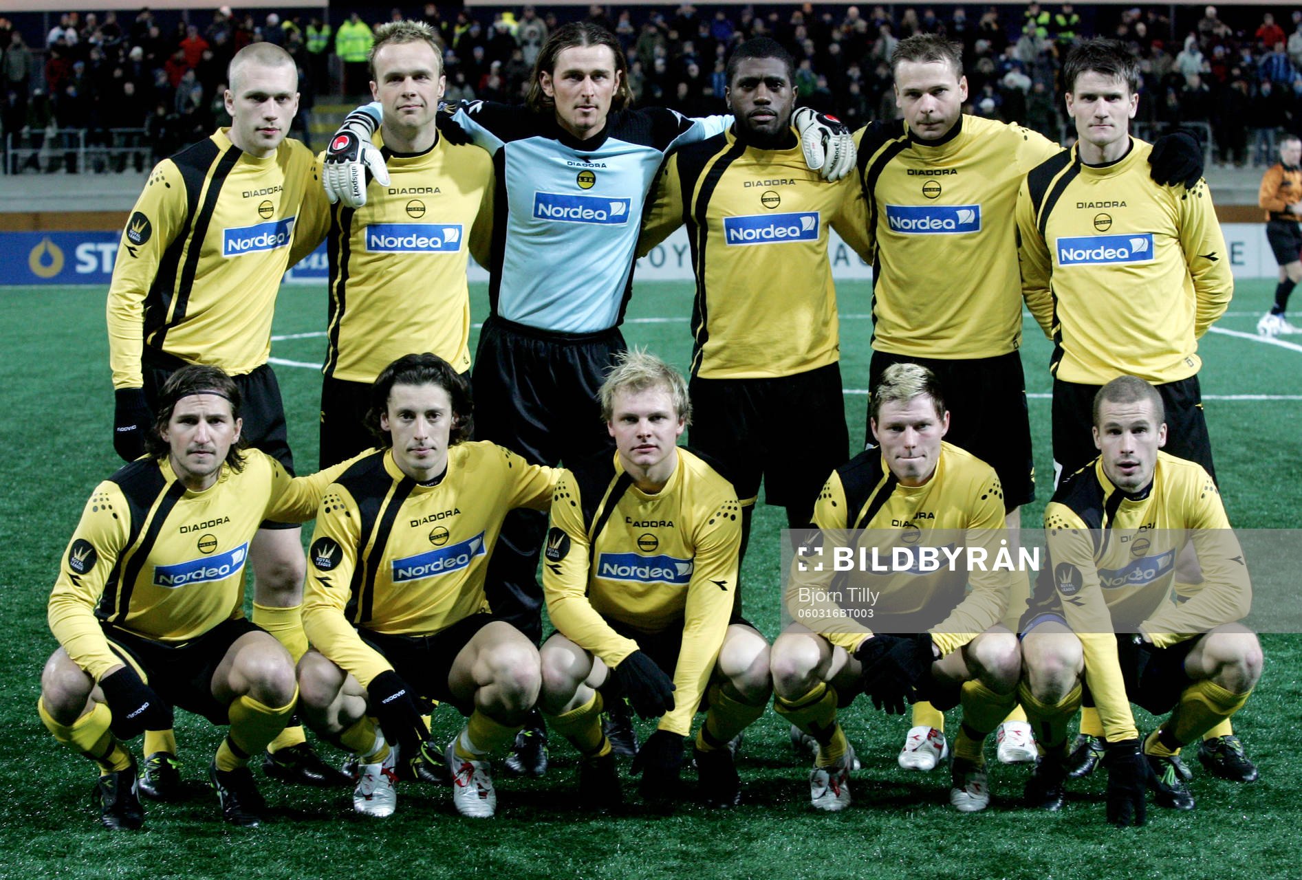 Lilleström. Lagbild, startelva
