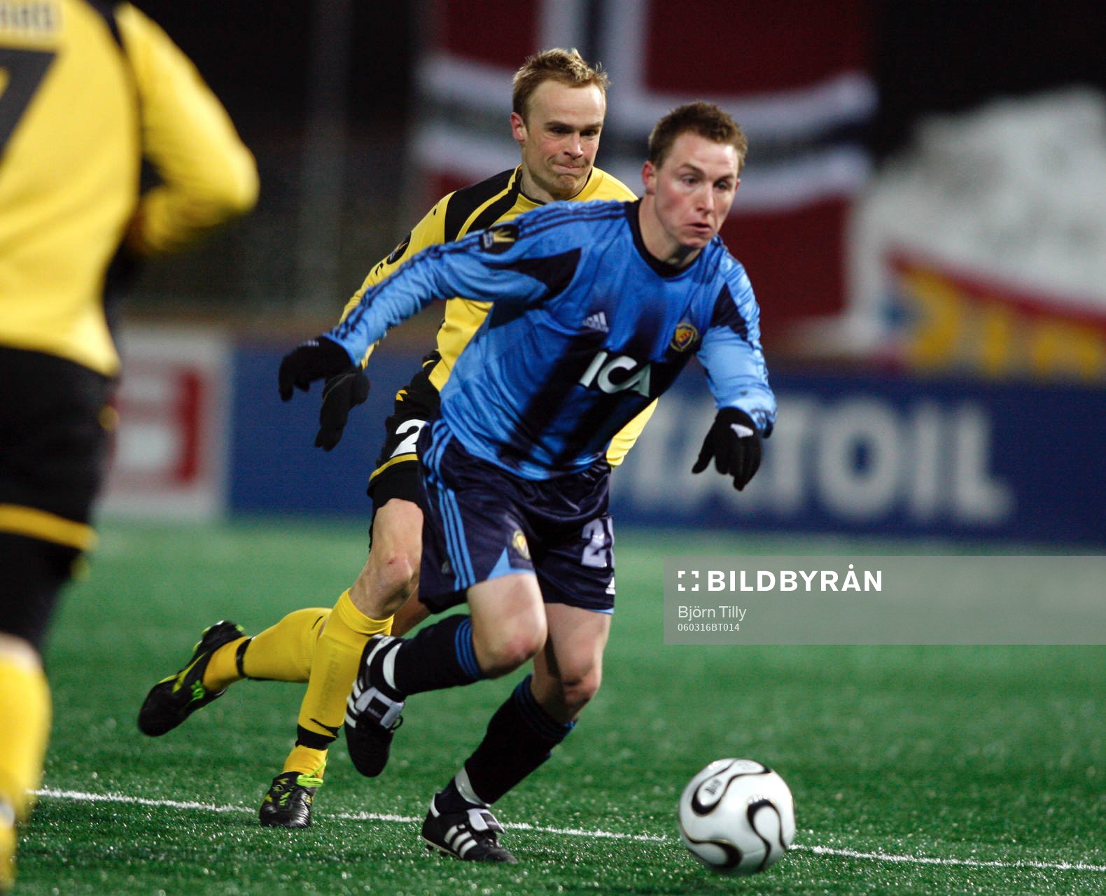  Jesper Håkansson, Djurgården gjorde enda DIF målet 1-2.       