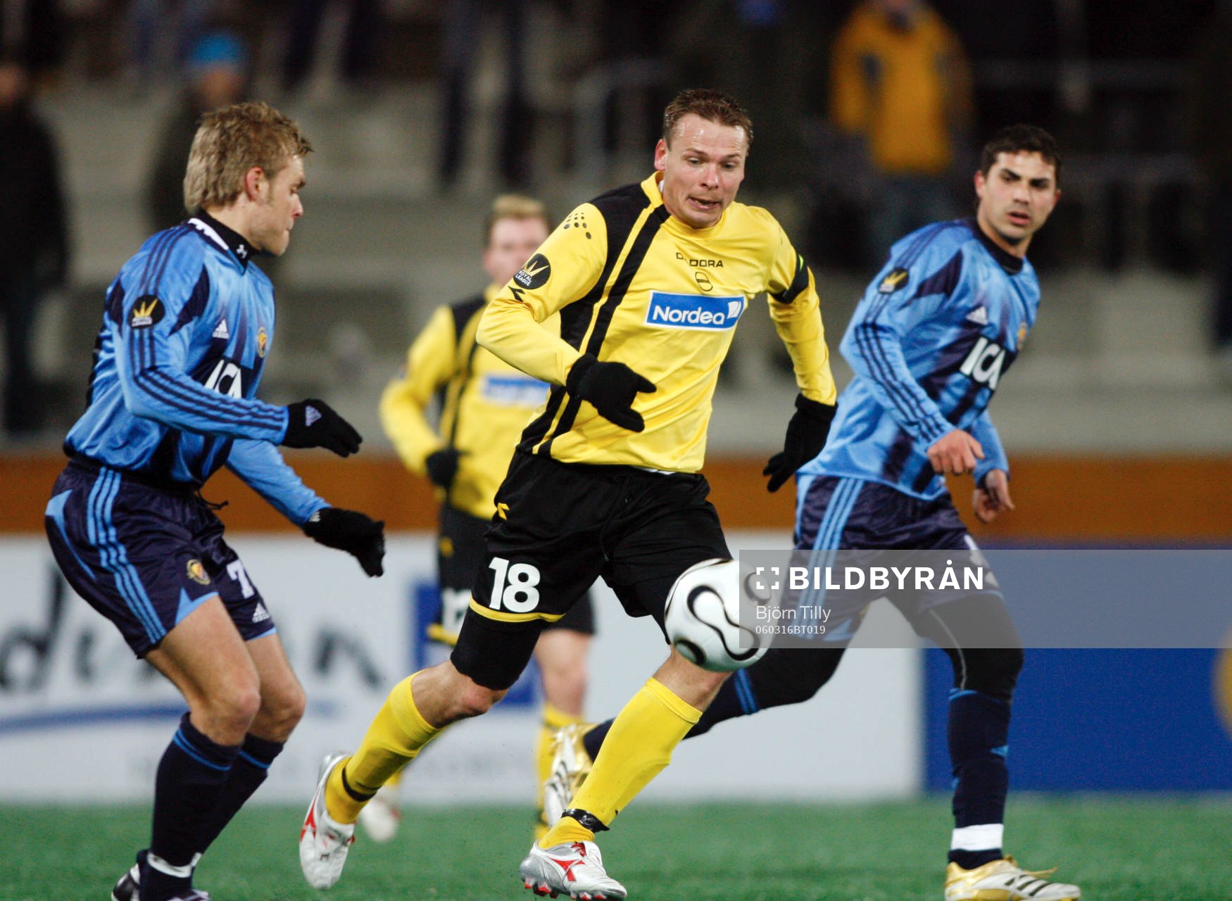  Jhan Arneng, Djurgården och Arild Sundgot, Lilleström.      