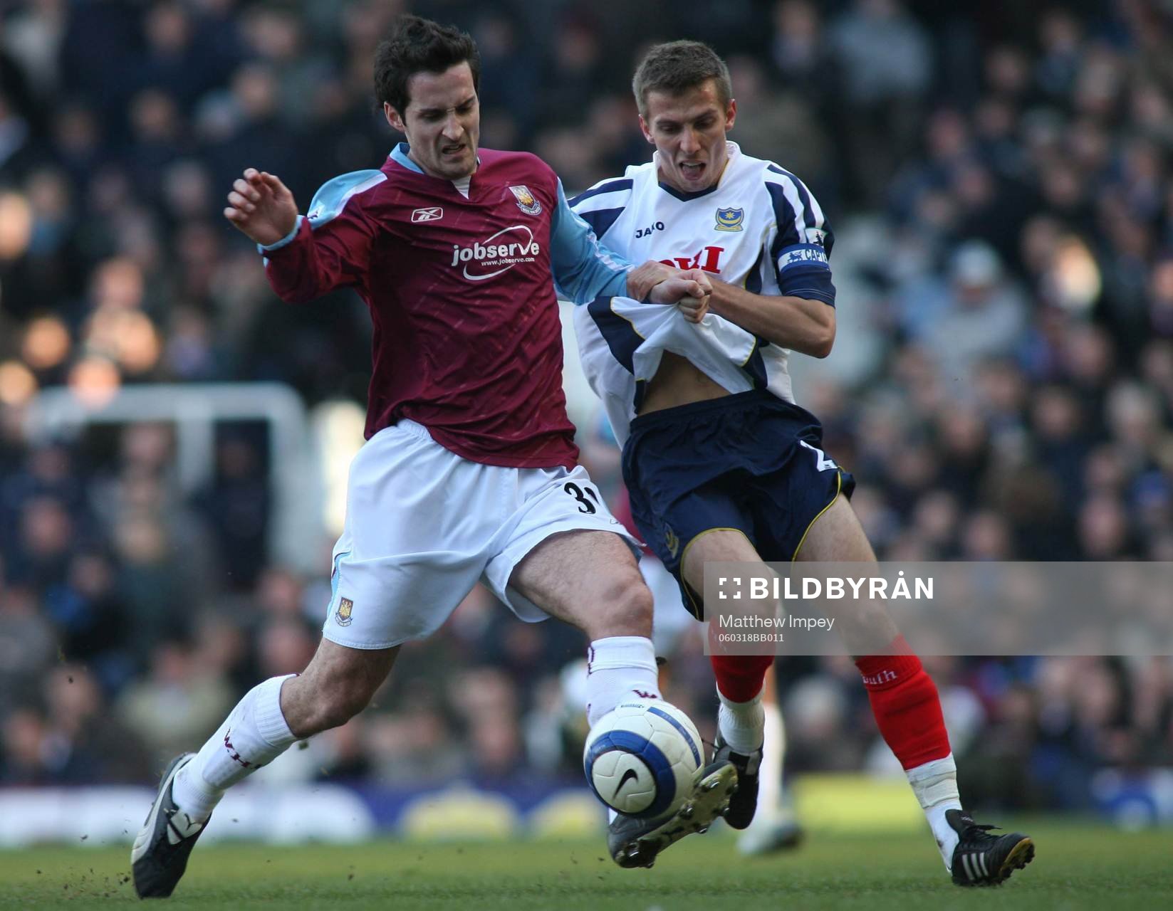 Fotboll, Premier League (Engelsk Liga), West Ham v