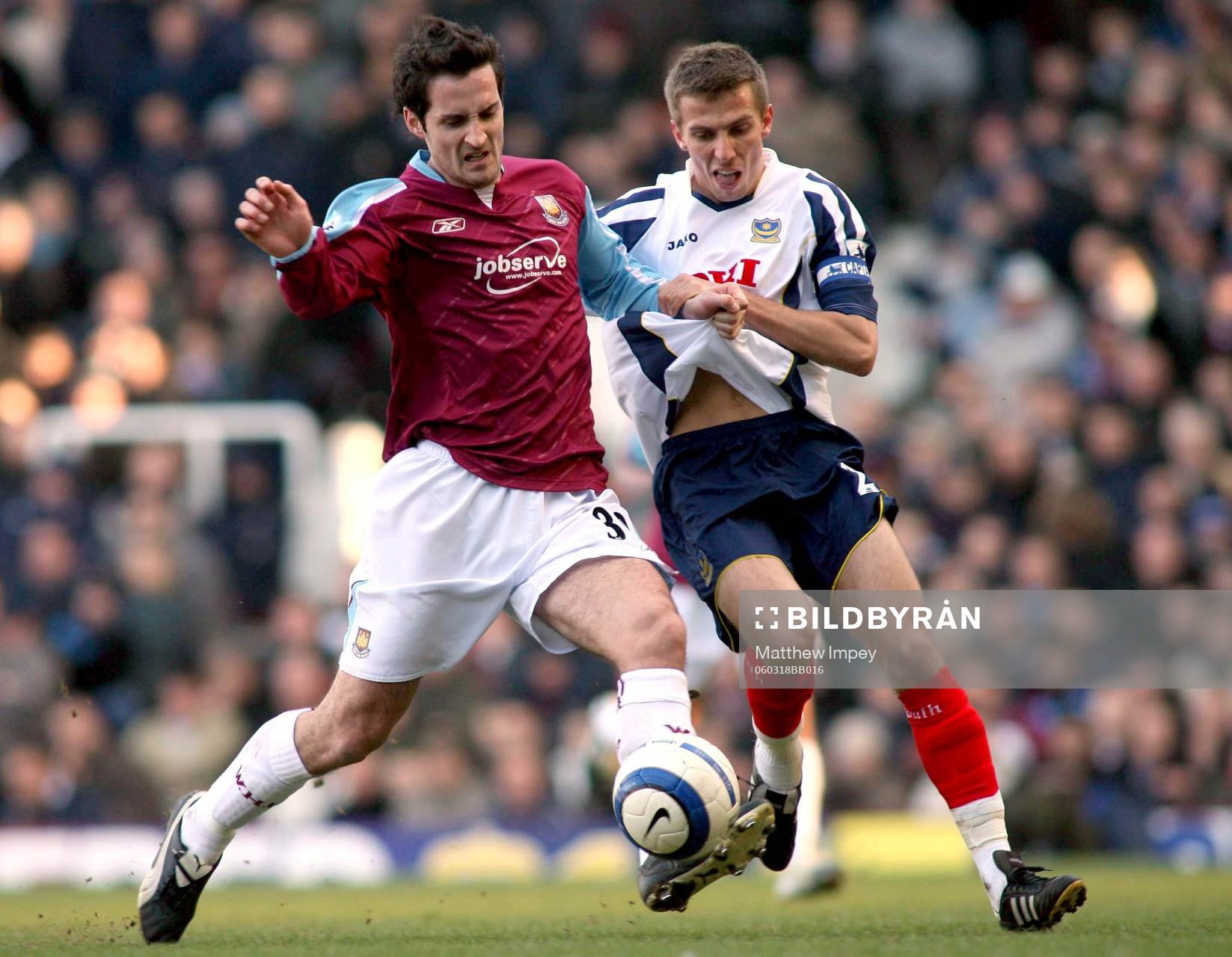 Fotboll, Premier League (Engelsk Liga), West Ham v