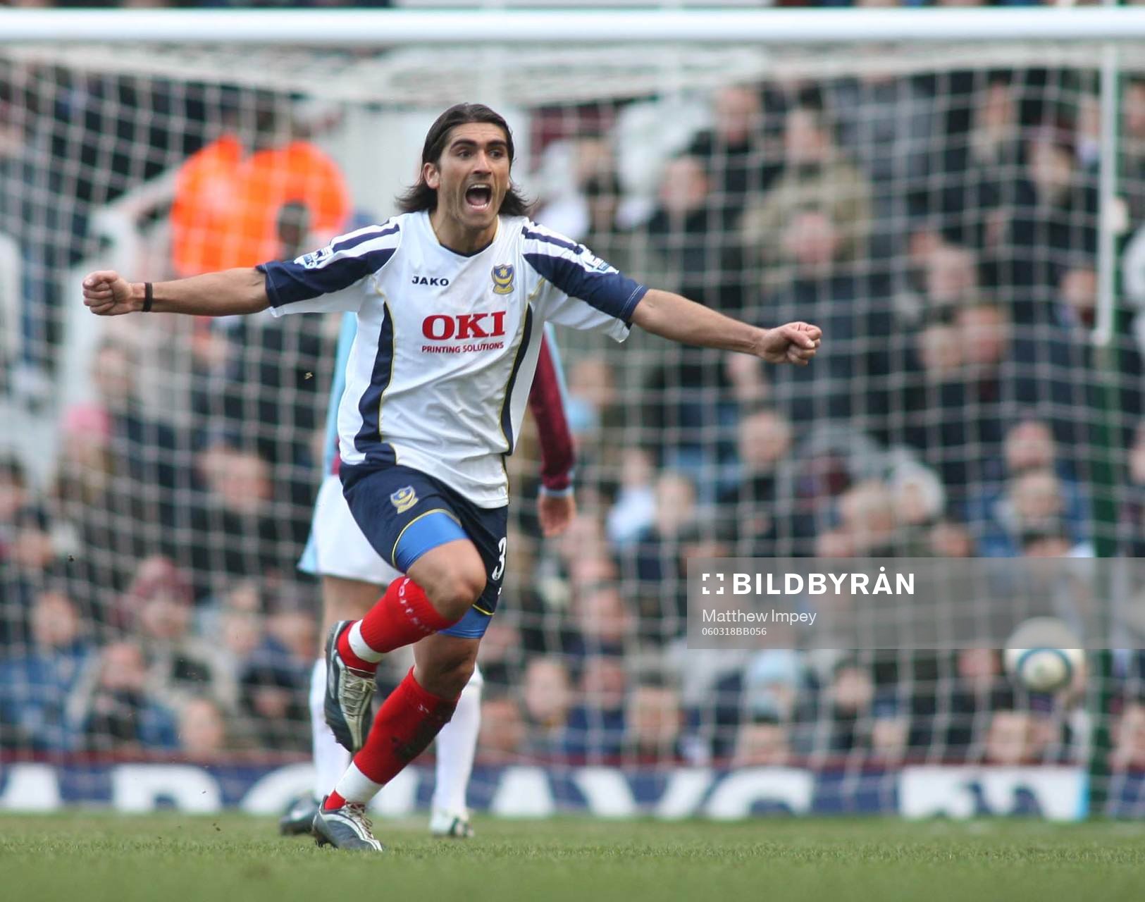  Pedro Mendes, Portsmouth (Jubel)
