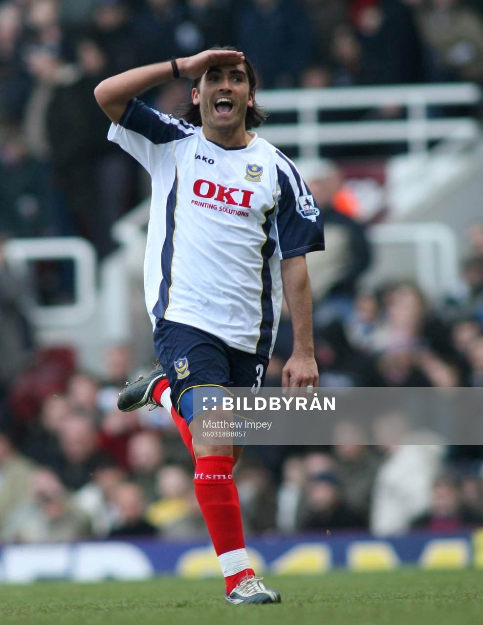  Pedro Mendes, Portsmouth (Jubel)