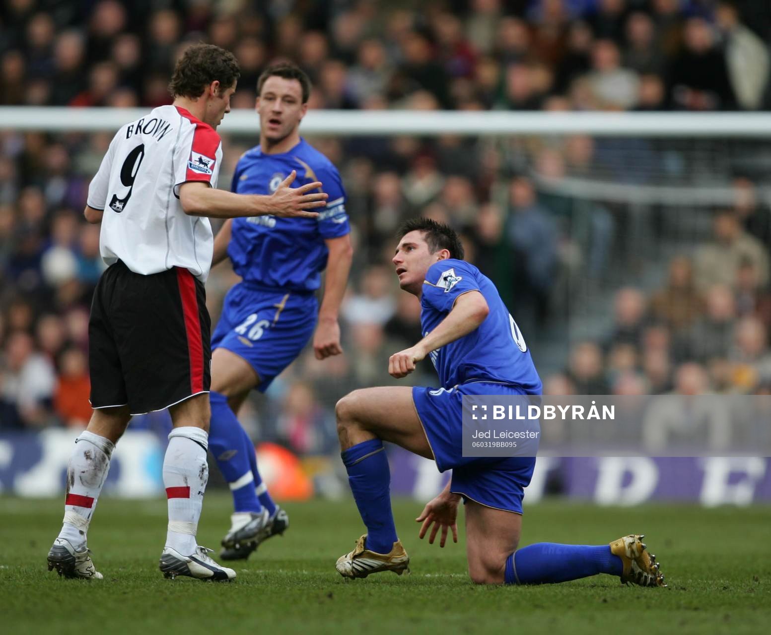 Frank Lampard, Chelsea och Michael Brown, Fulham