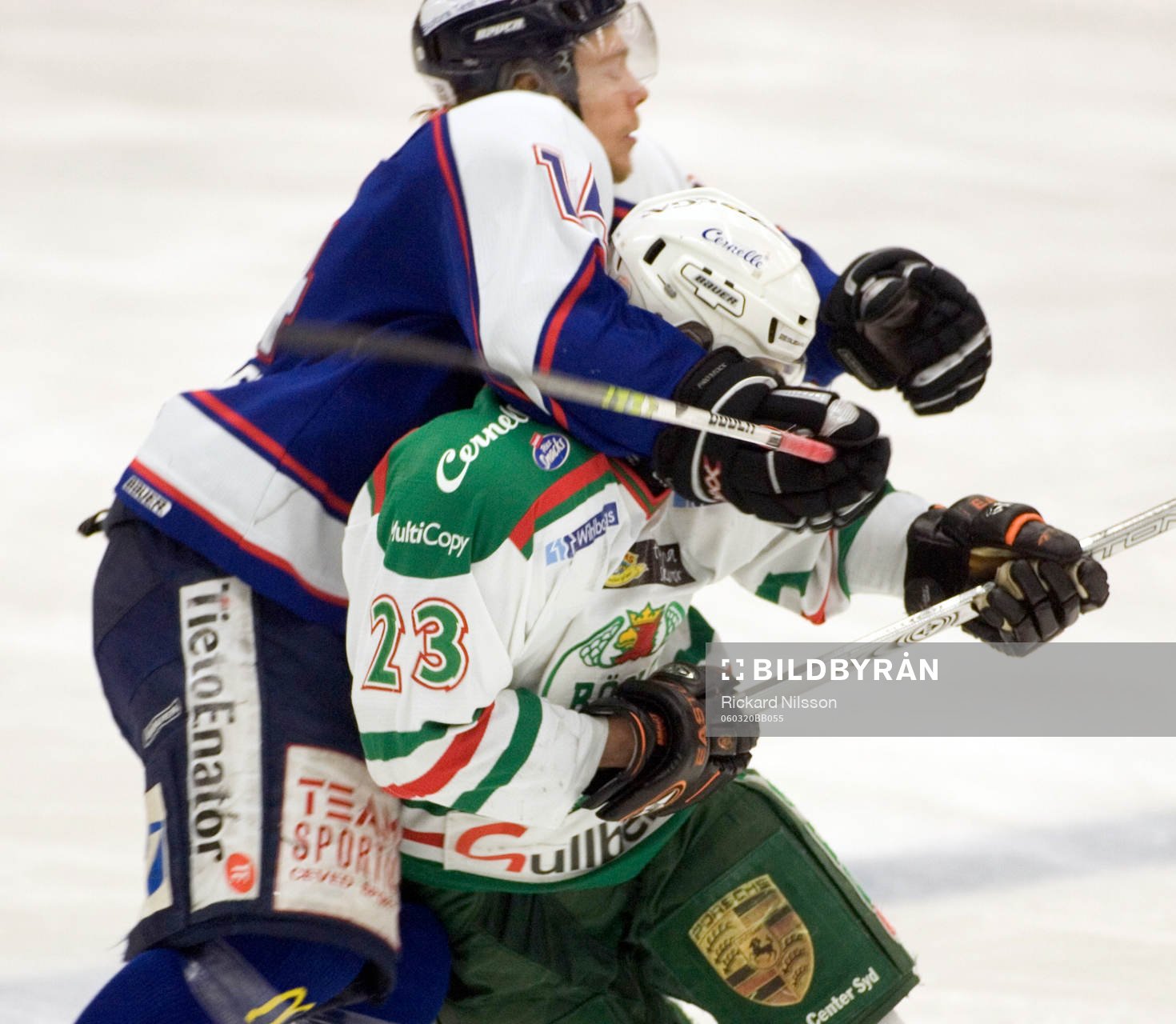 Sebastian Lauritzen, Bofors och Daniel Åhsberg, Rögle