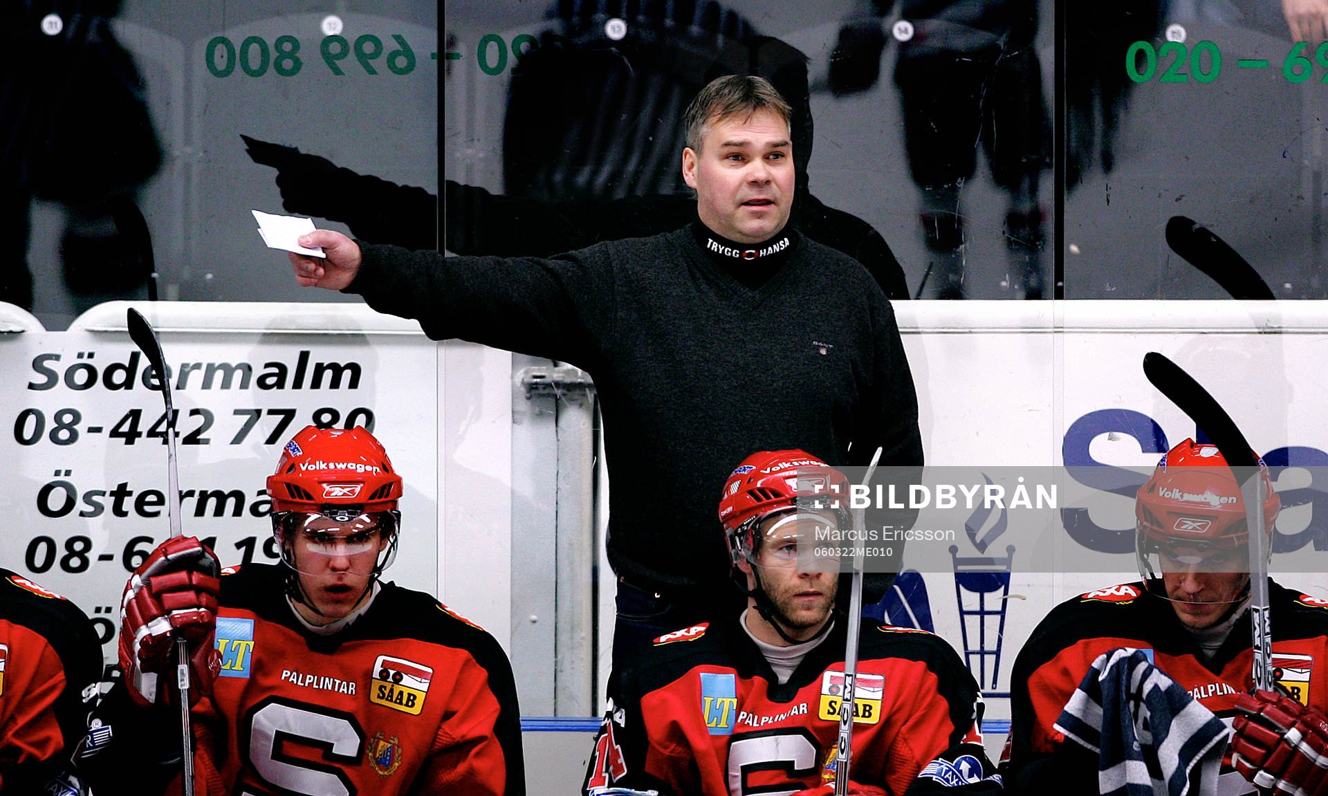 Leif Strömberg, tränare Södertälje