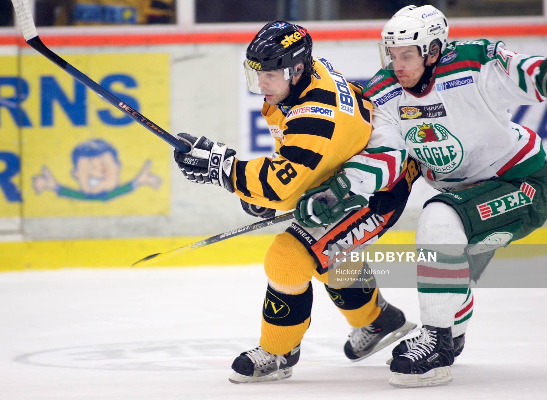 Daniel Branda, Skellefteå och Mikael Johansson, Rögle