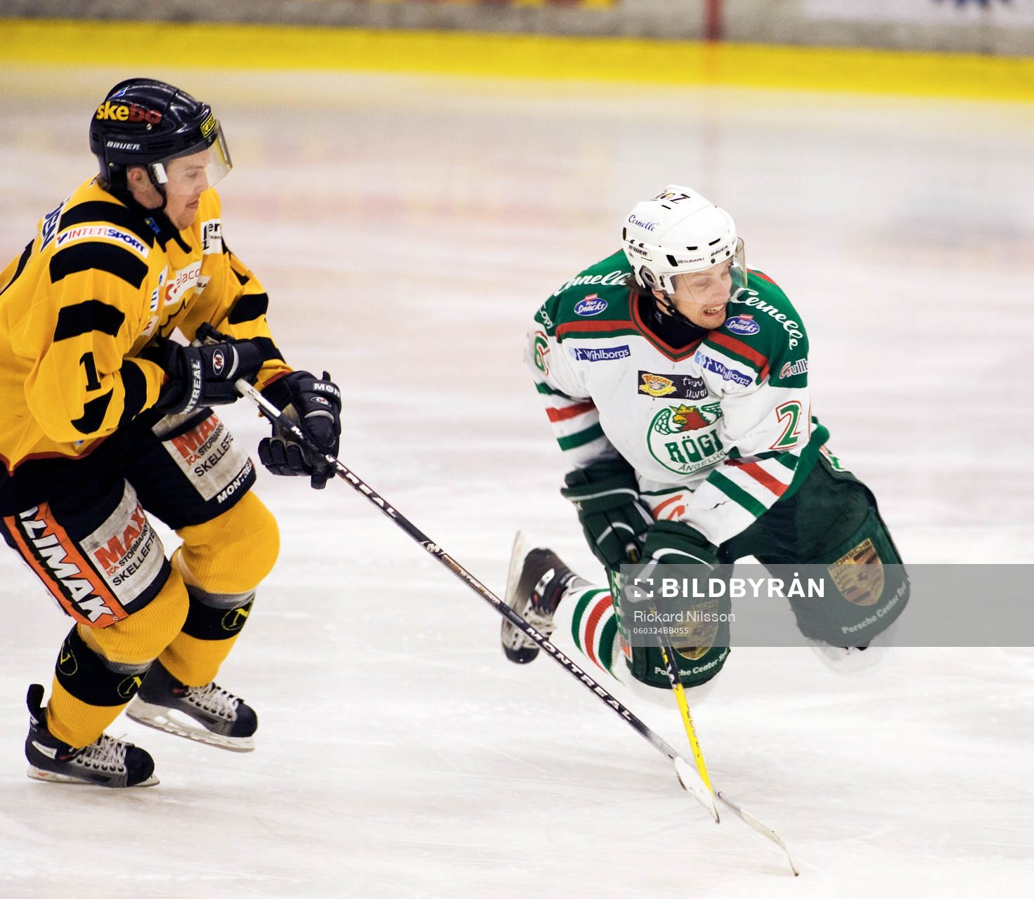 Fredrik Krekula, Skellefteå och Jacob Johansson, Rögle