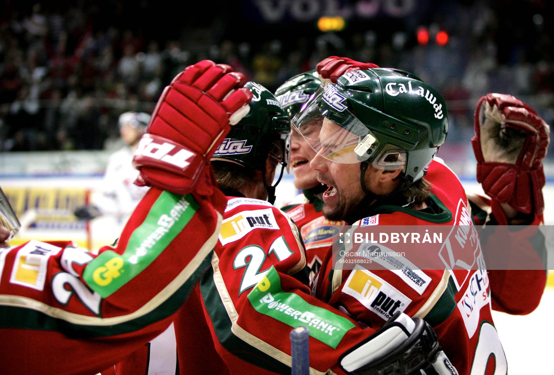 Ronnie Sundin, Frölunda, jubel