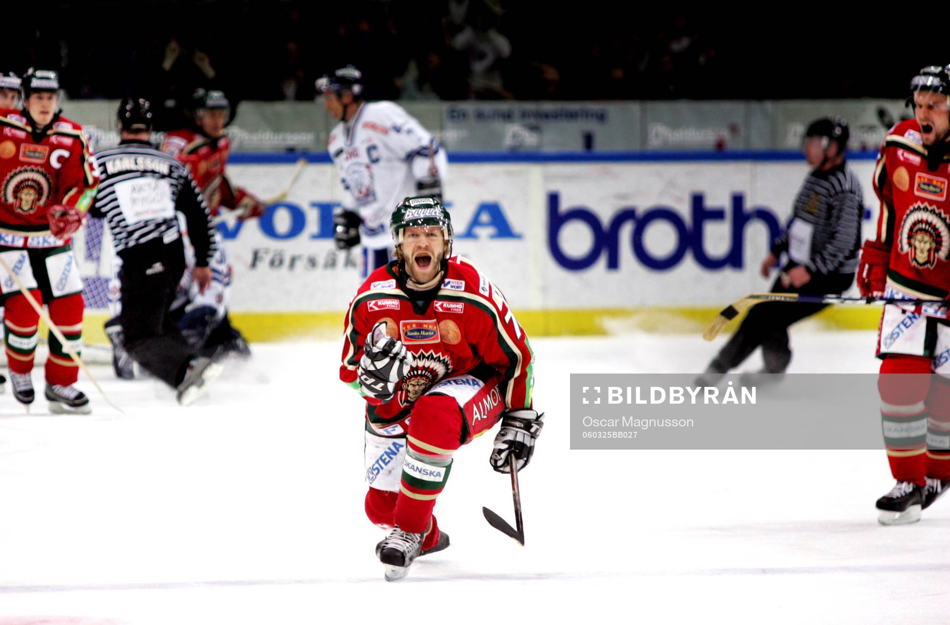 Tommie Kallio, Frölunda jubel