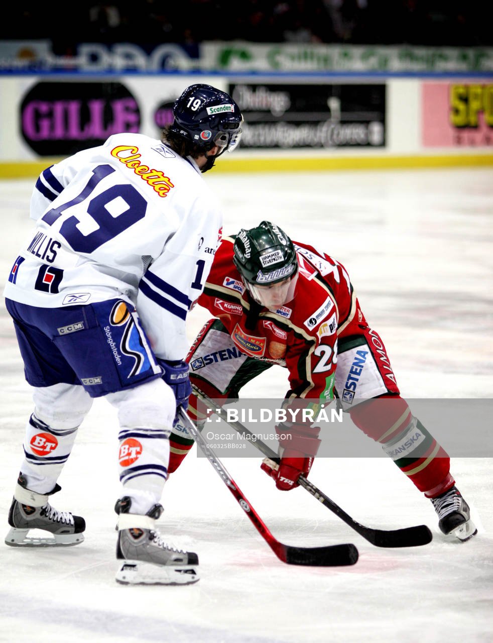 Shane Willis, Linköping och Martin Plüss, Frölunda