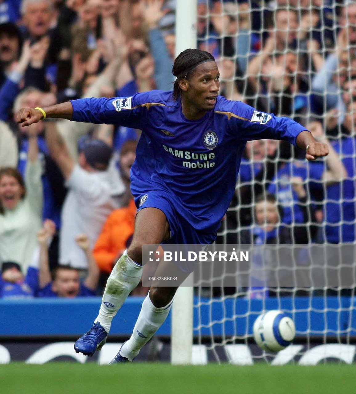 Didier Drogba, Chelsea, jubel