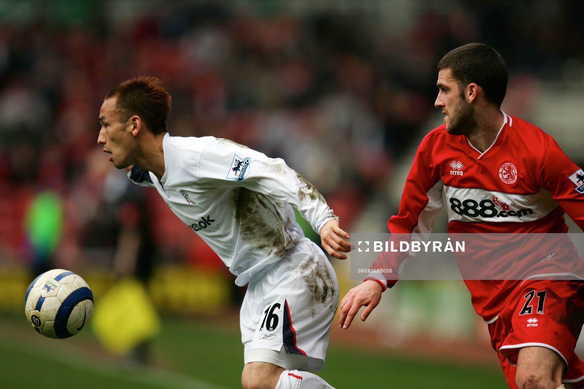 Fotboll, Engelsk, Premier League, Middlesbrough - Bolton