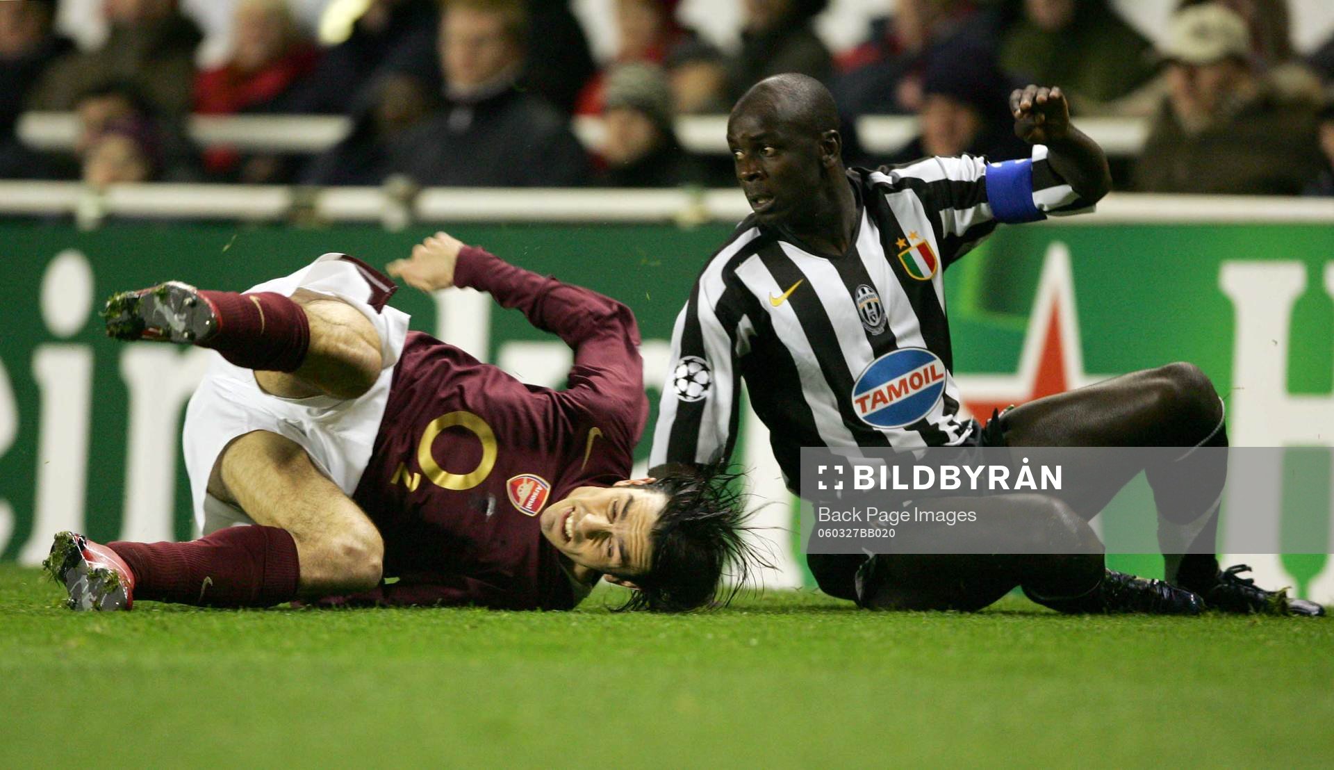 Robert Pires, Arsenal och Lilian Thuram, Juventus