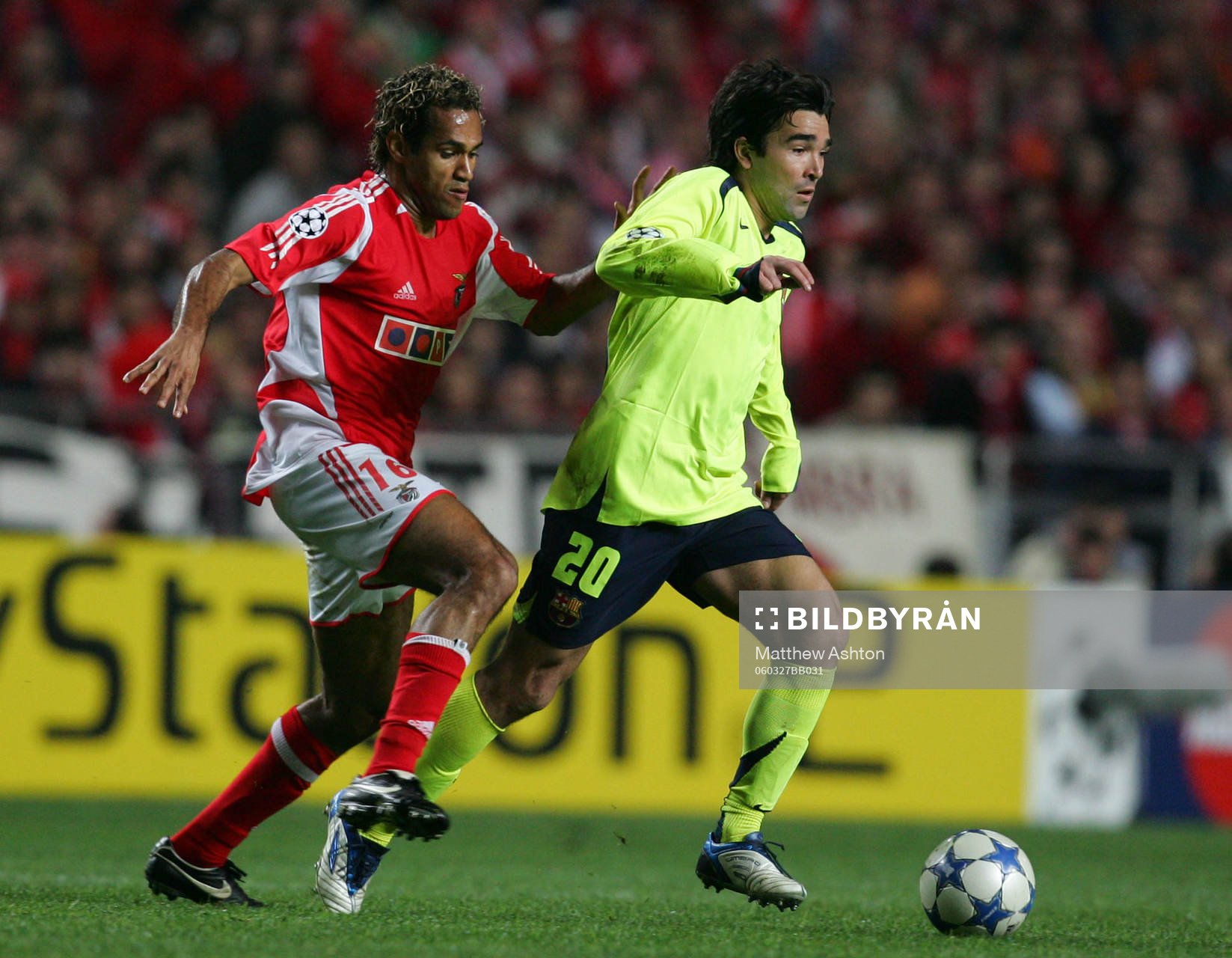 Deco, Barcelona och Beto, Benfica
