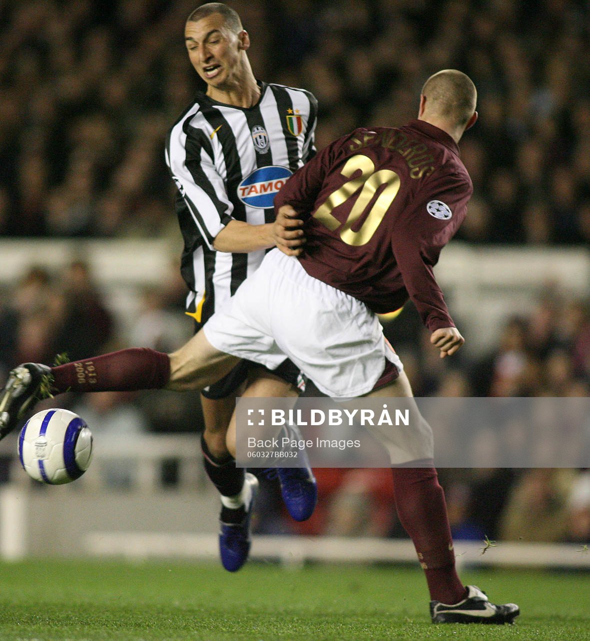 Philippe Senderos, Arsenal och Zlatan Ibrahimovic, Juventus