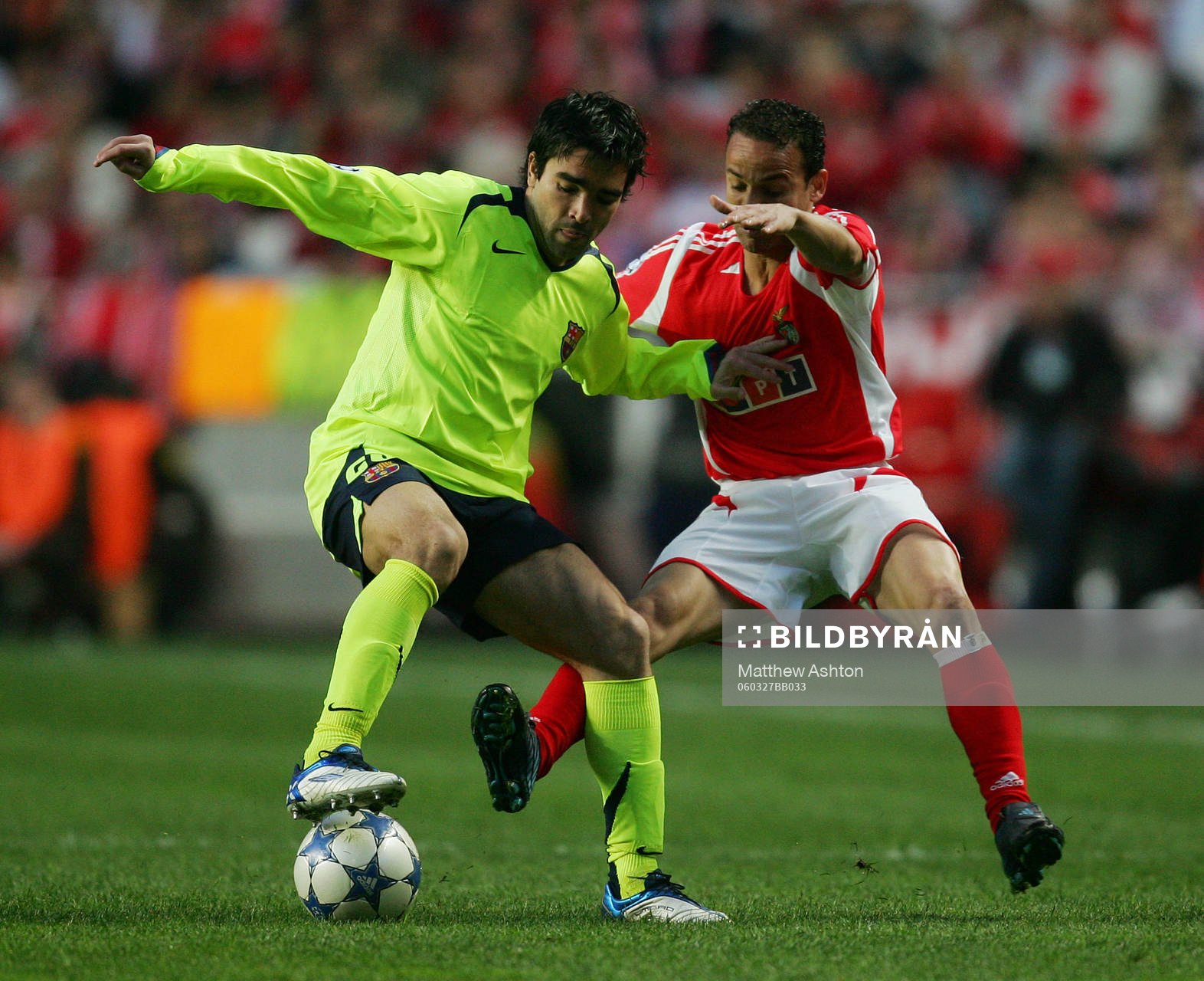  Deco, Barcelona och Geovanni, Benfica.