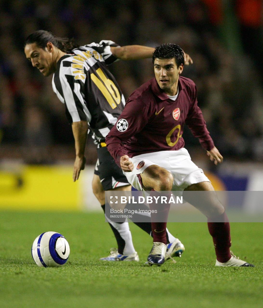 Jose Antonio Reyes, Arsenal och Mauro Camoranesi, Juventus