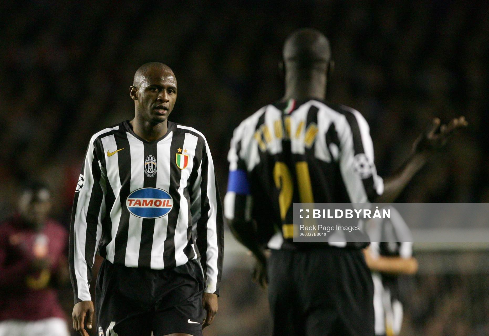 Patrick Vieira och Lilian Thuram, Juventus