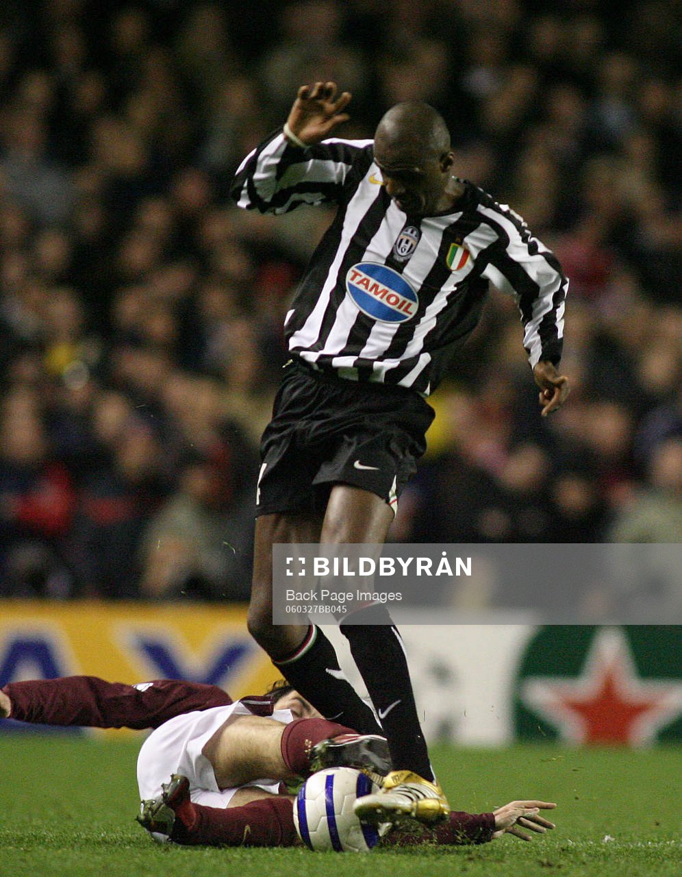 Robert Pires, Arsenal och Patrick Vieira, Juventus