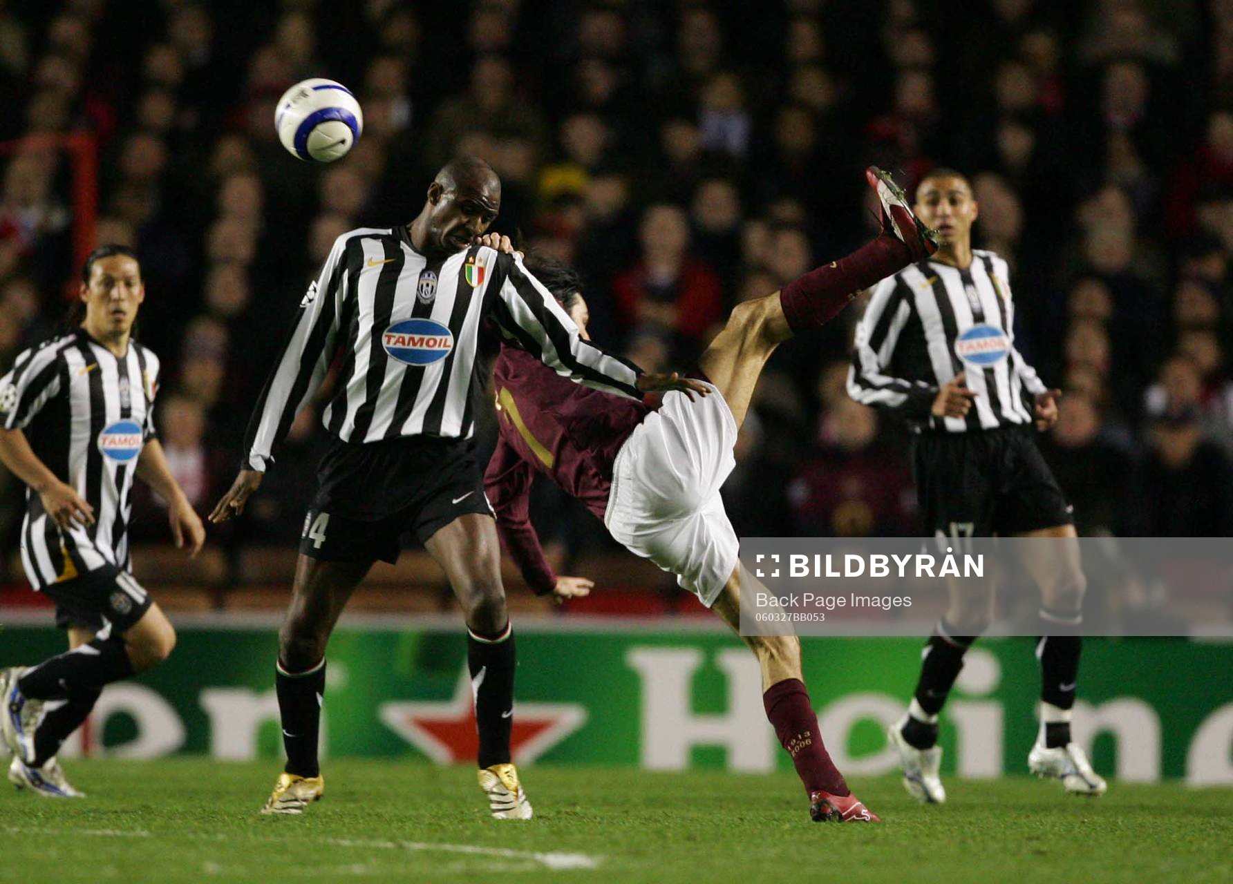 Robert Pires, Arsenal och Patrick Vieira, Juventus