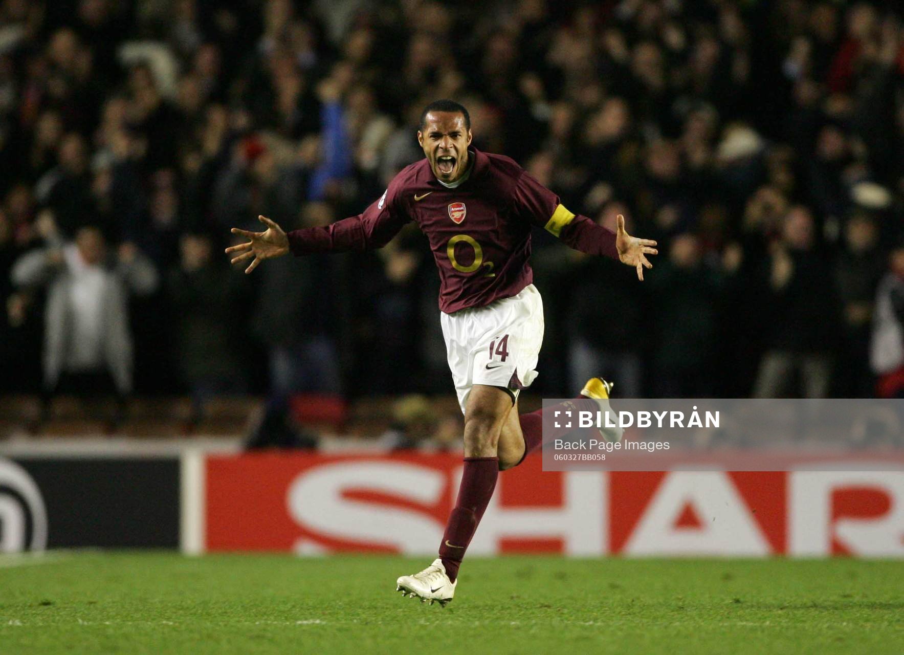 Thierry Henry, Arsenal (Jubel)