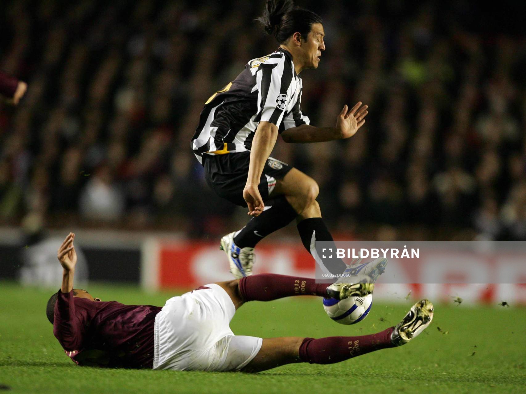 Gilberto, Arsenal och Mauro Camoranesi, Juventus