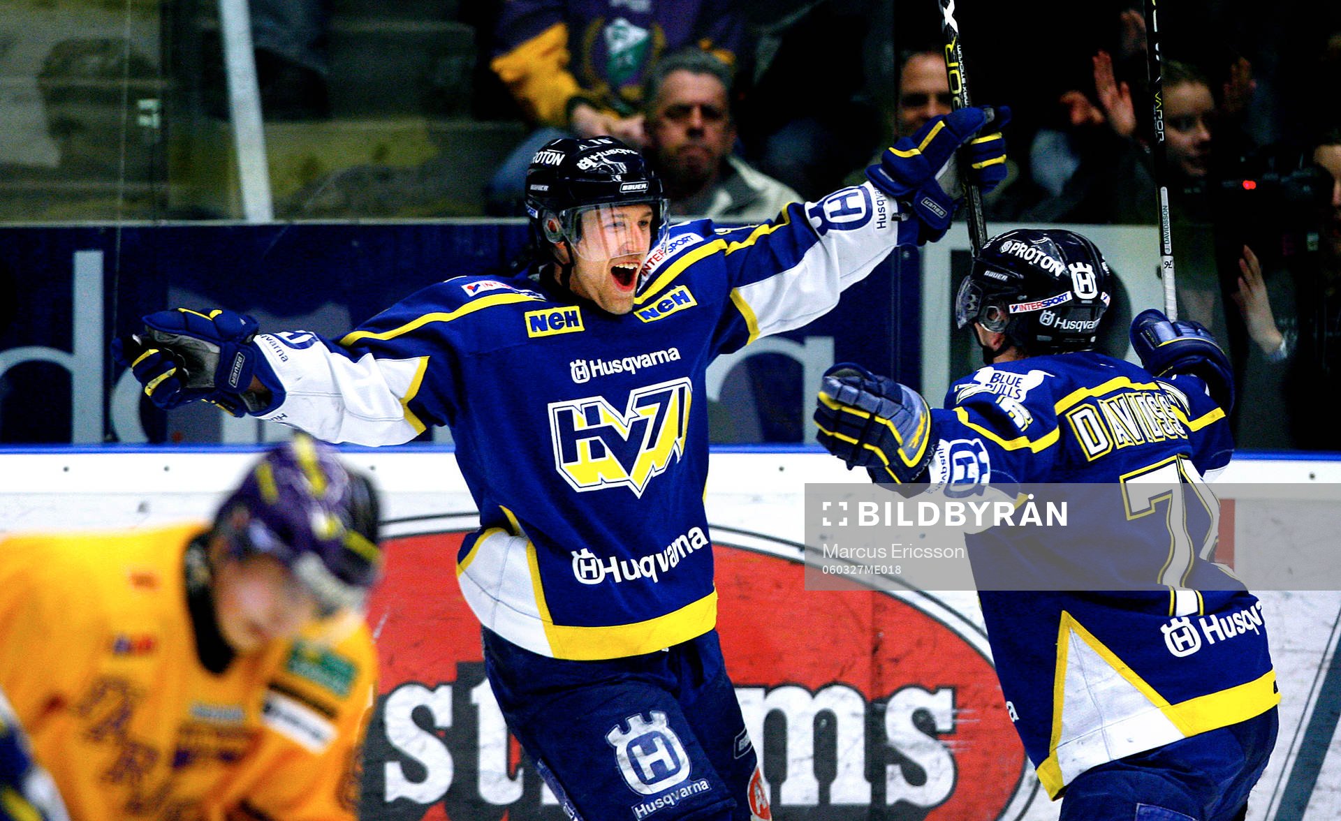 Martin Thörnberg, HV71 jubel