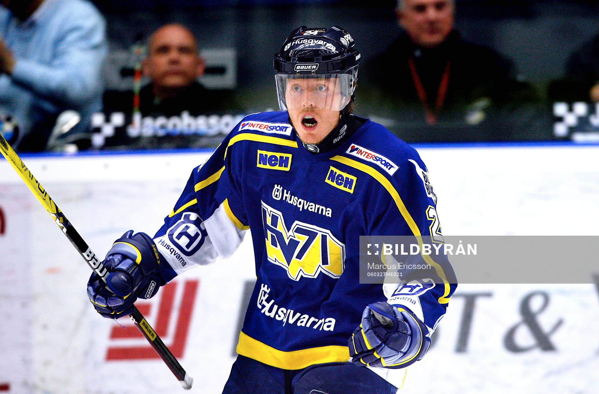 Andreas Karlsson, HV71 jubel