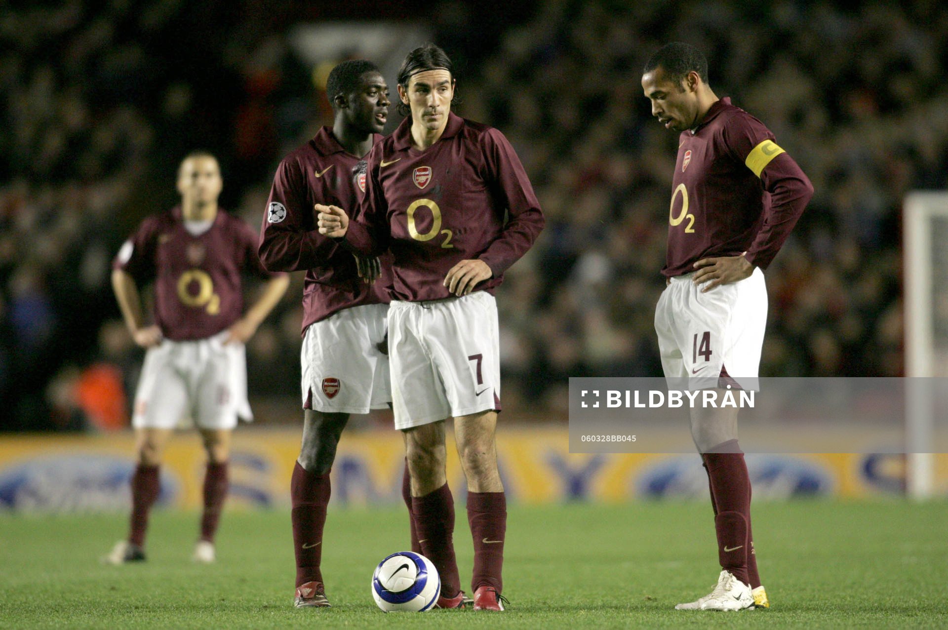 Emmanuel Eboue, Robert Pires, Thierry Henry