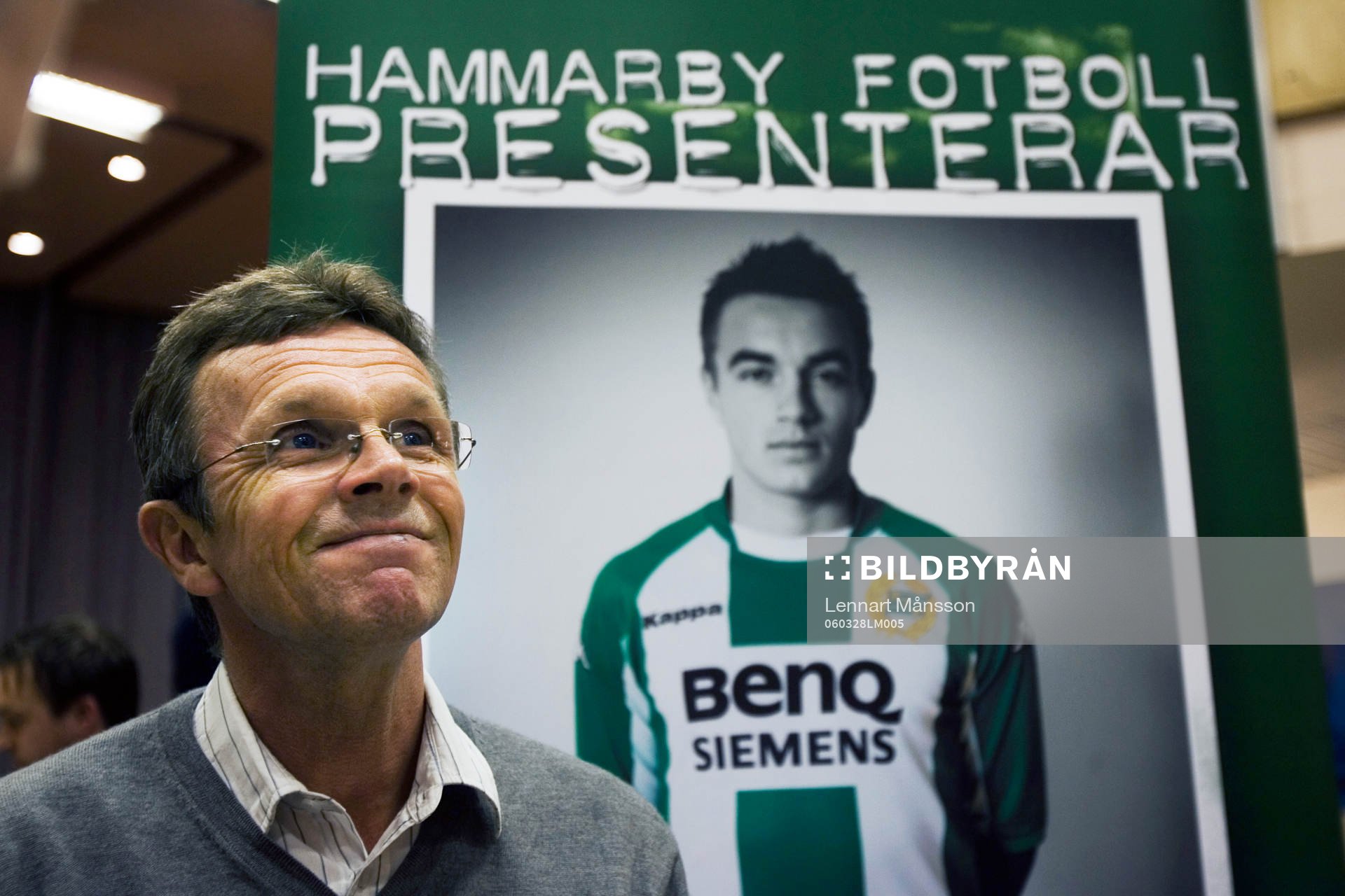  Anders Linderoth vill släppa fram talangerna, typ Petter Andersson i bakgrunden.
