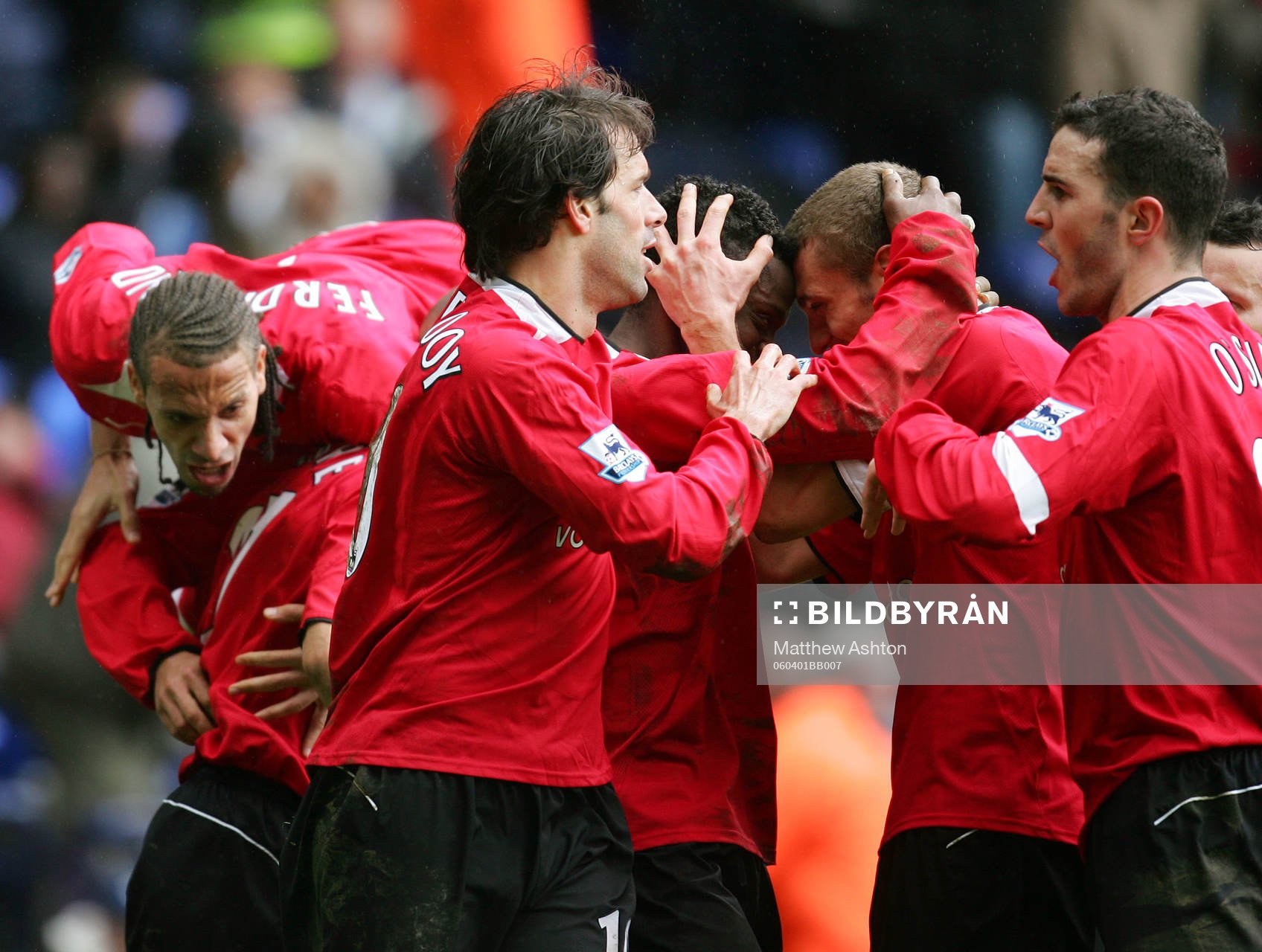 Ruud Van Nistelrooy, Manchester (Jubel)