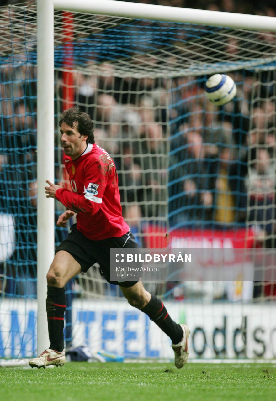  Ruud Van Nistelrooy, Manchester (Jubel)