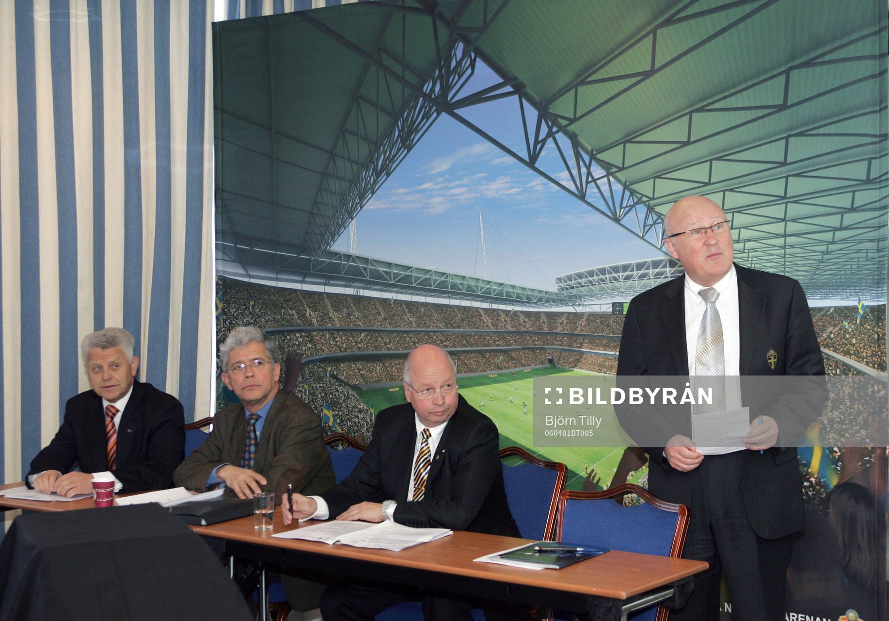 Fv: Erik Paulsson, vd Fabege, Rolf Lydahl, styrelse