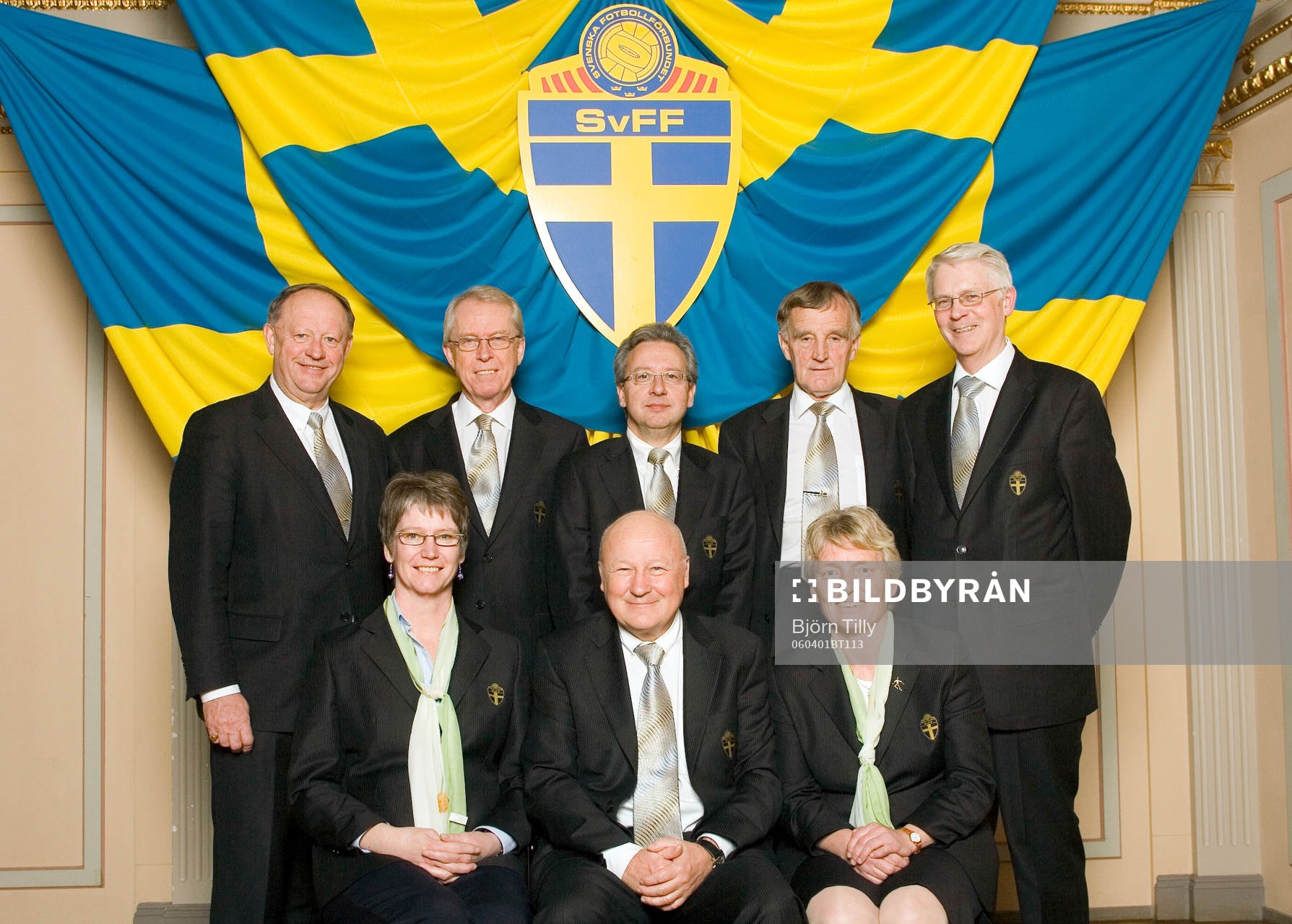 Bakre raden Frv: Gillis Persson, Björn Ahlberg, Kenneth