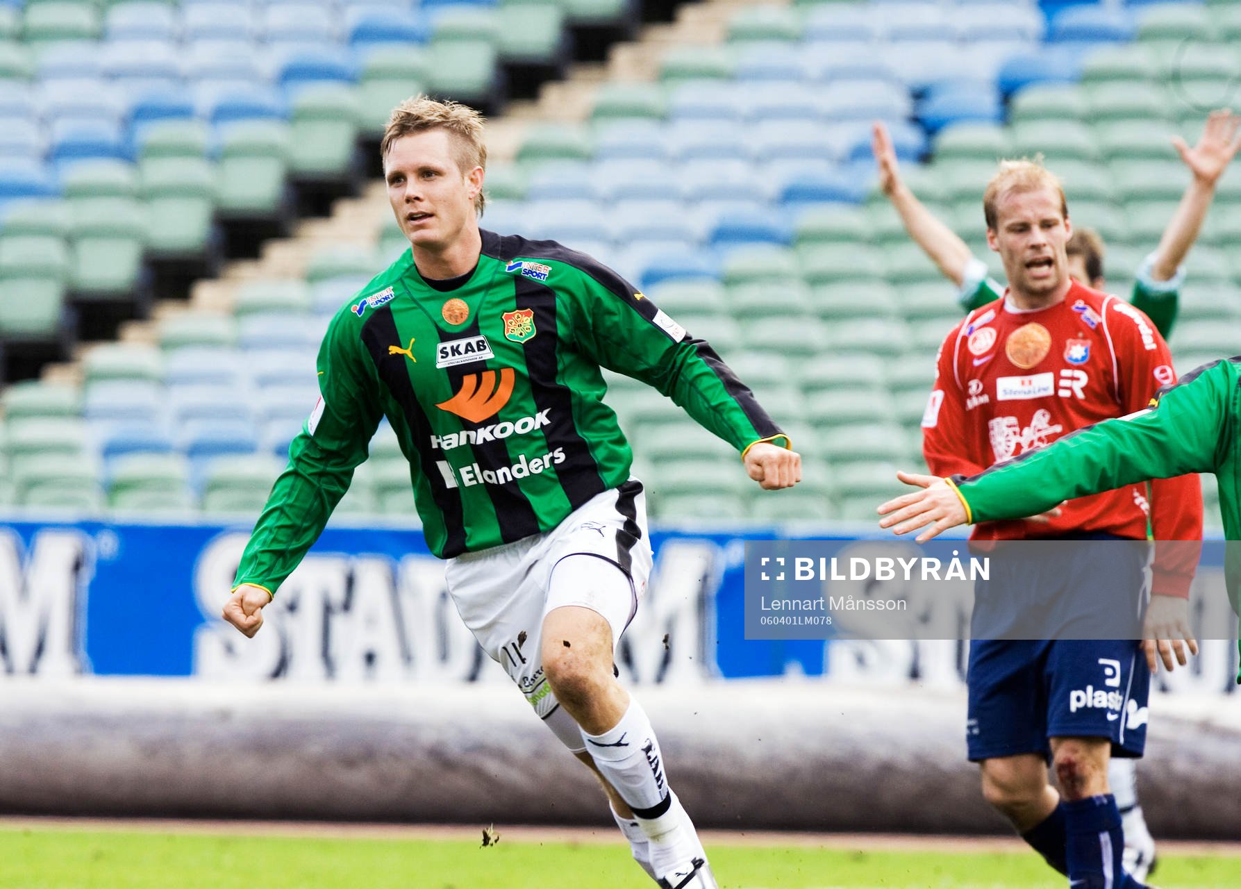 2-0, Anton Holmberg, GAIS, jubel
