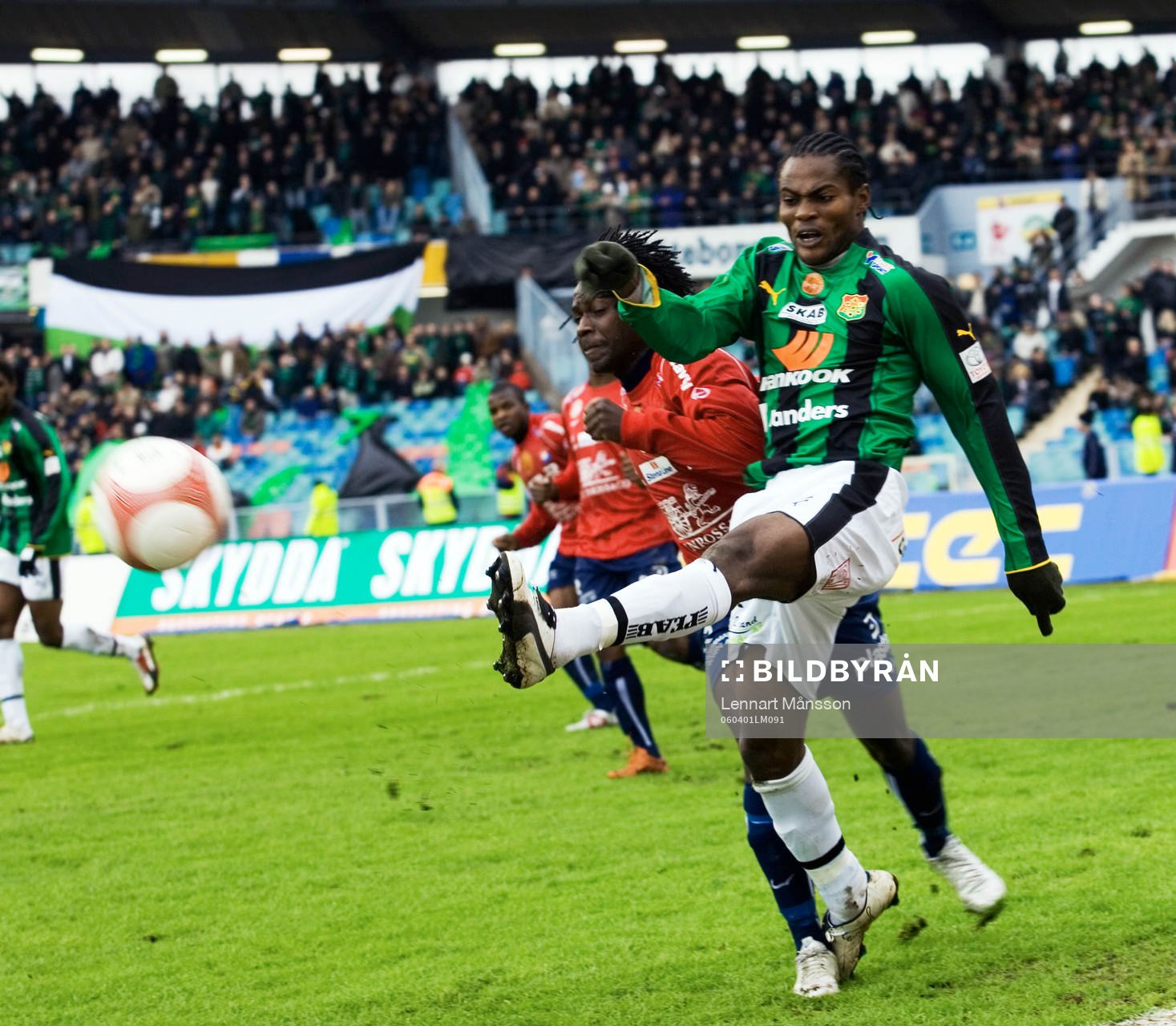 Rickard Ekunde mot Dominic Yobe
