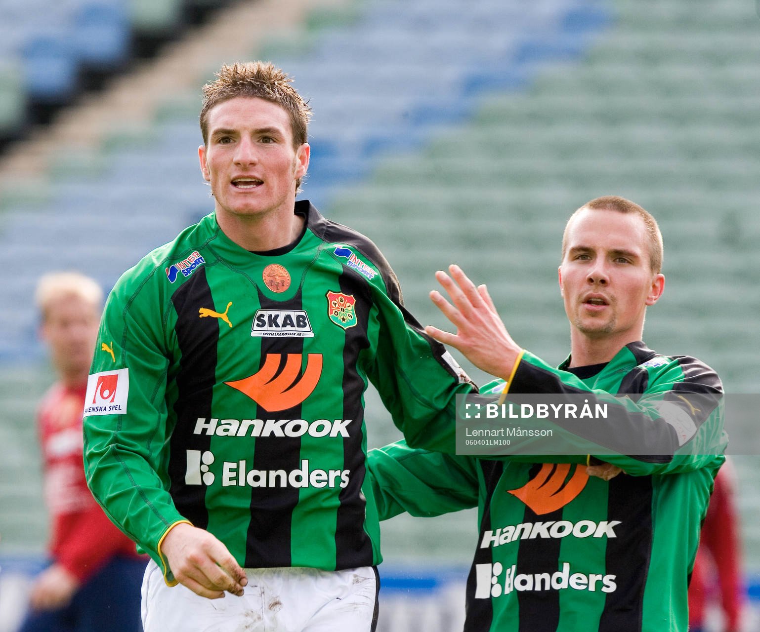 James Keene och Daniel Nicklasson, GAIS