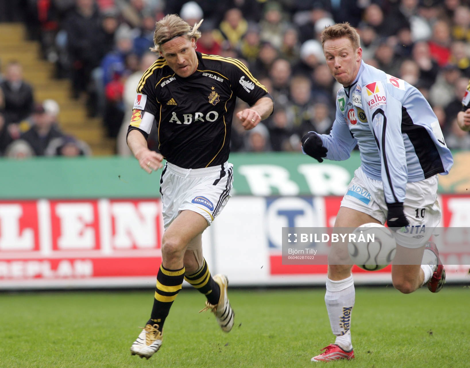 Johan Mjällby, AIK och Kirsten Viikmäe, Gefle