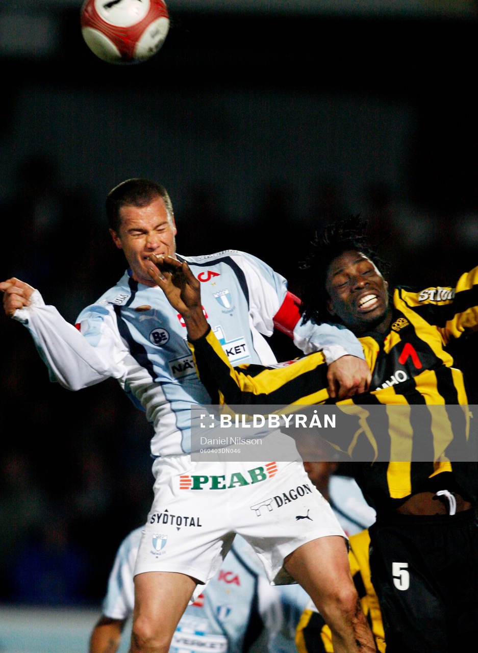 Daniel Andersson, Malmö och Jimmy Dixon, Häcken