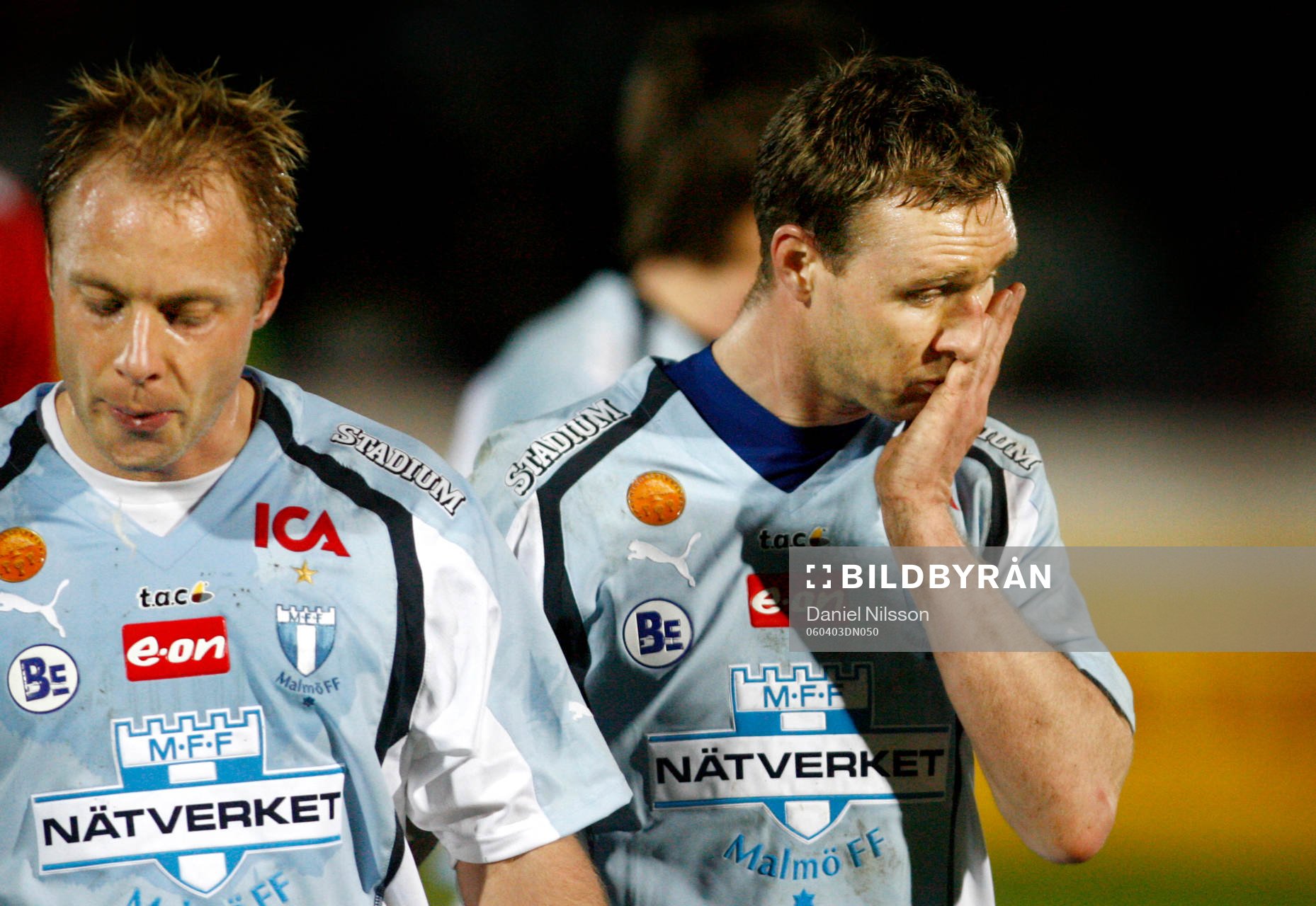 Anders Andersson och Niklas Skoog, Malmö såg deppiga ut