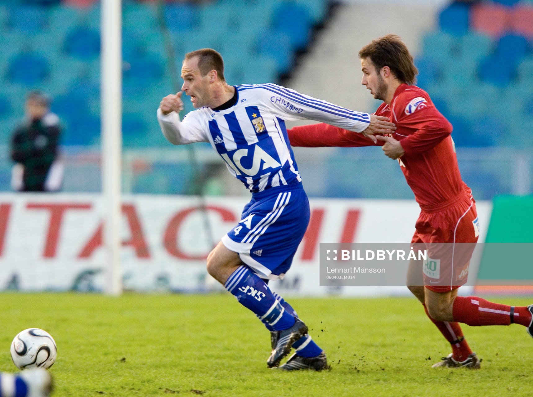 Thomas Olsson, Göteborg och Helgi Valur Daniélsson, Öster